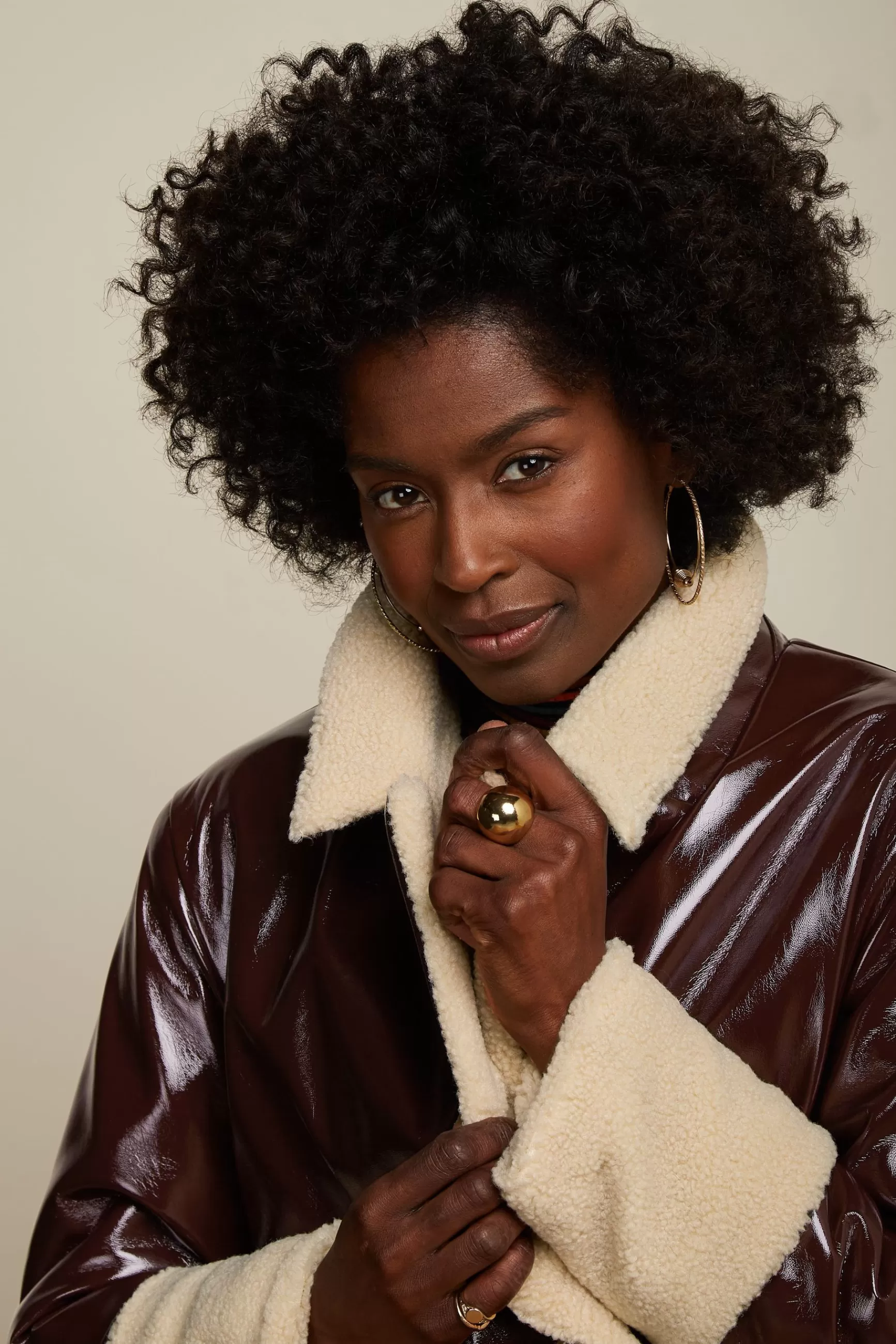 Manteau Hiver Amélie Femme - Élégance Brillante par King Louie