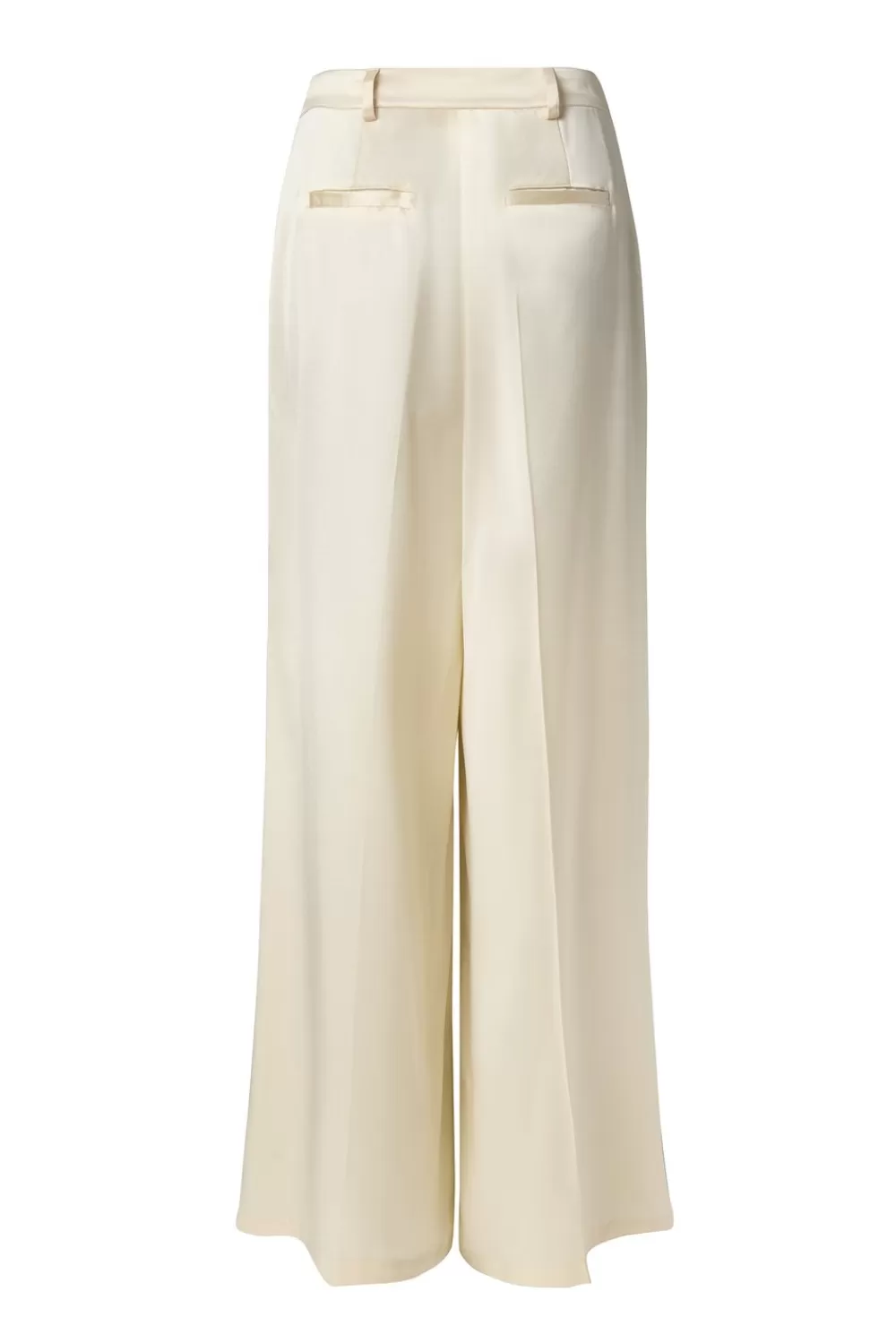 Pantalons Tendance Malina-Anouk-Yve en Beige Vanille - Soldes Éclair & Collection Limitée !
