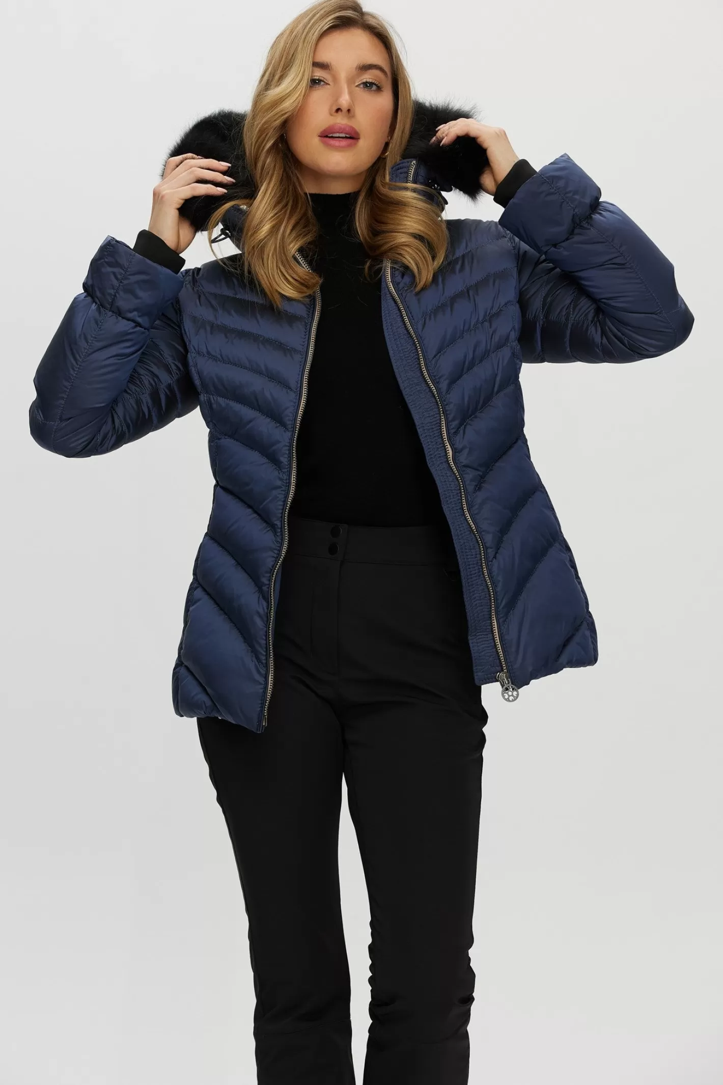 Manteau Après-Ski Montréal GORSKI Femme - Capuche Toscana en Agneau Shearling Détachable Ultra Douce
