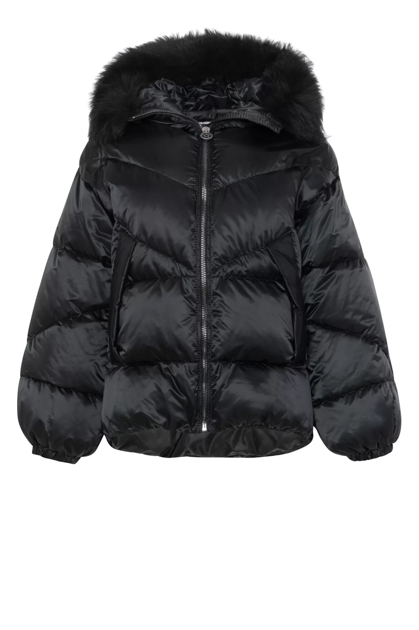 Veste d'hiver Montréal Post-Ski pour femme - Capuche amovible en agneau Toscan fourré - Style montagnard élégant et chaud par GORSKI