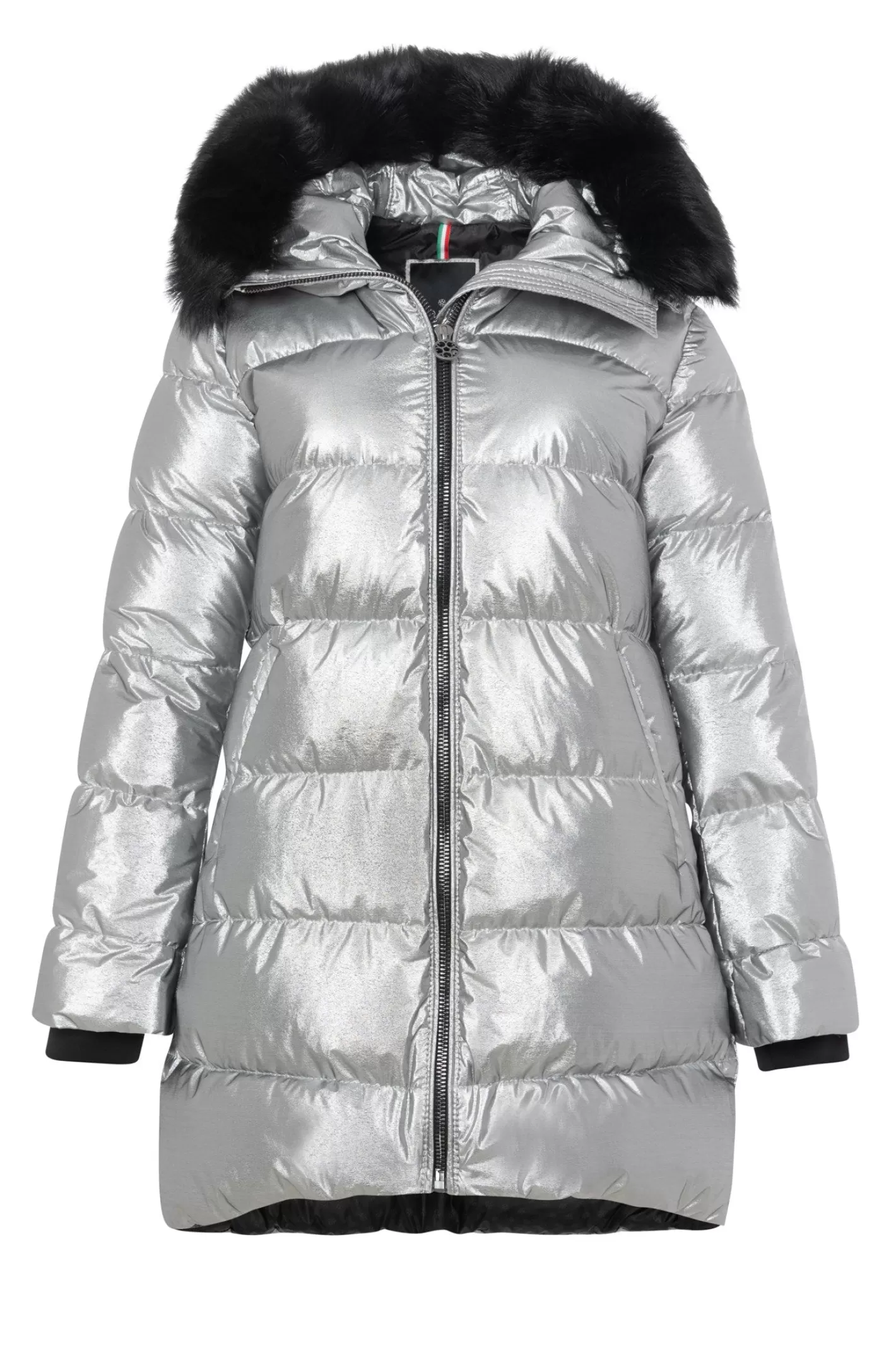 Veste d'hiver Montréal Après-Ski GORSKI - Capuche amovible en agneau shearling toscan pour femme