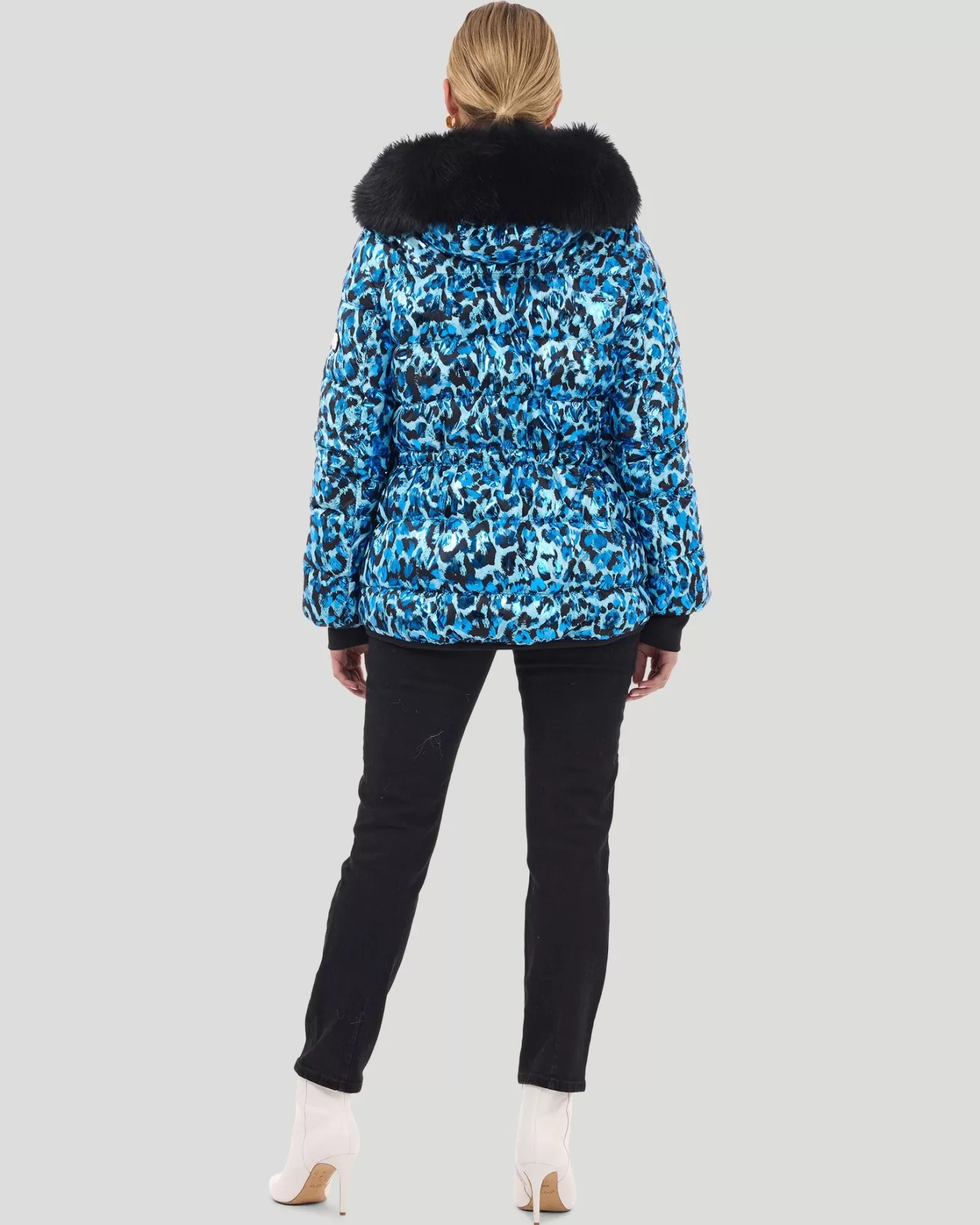 Veste Polaire GORSKI Montréal - Capuche amovible en agneau toscan doublée - Confort haut de gamme pour sorties hivernales - Style urbain avec finitions premium