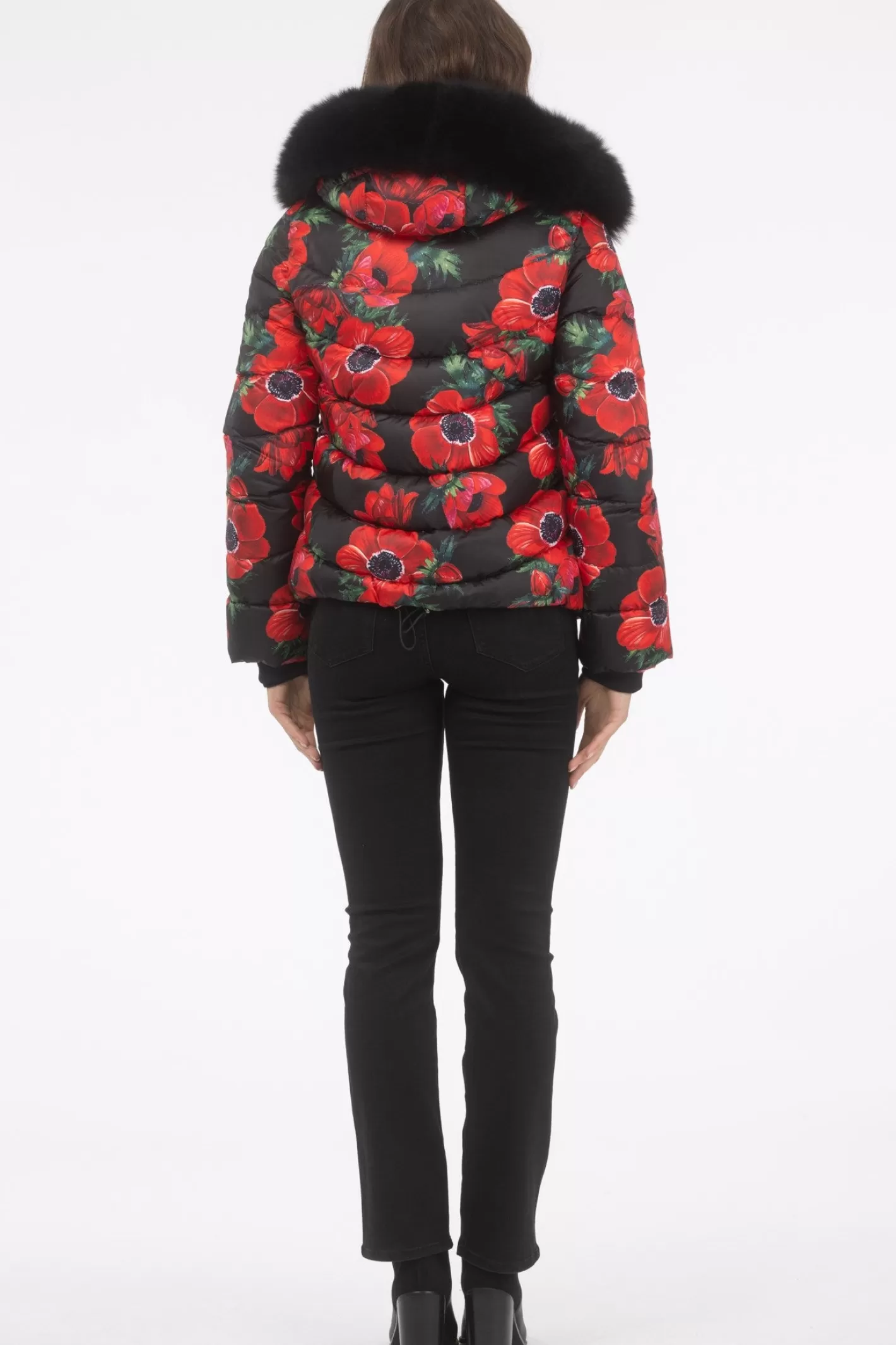 Veste Après-Ski Montréal Femme GORSKI - Capuche Détachable en Agneau Shearling Toscana - Élégance Hivernale Confortable