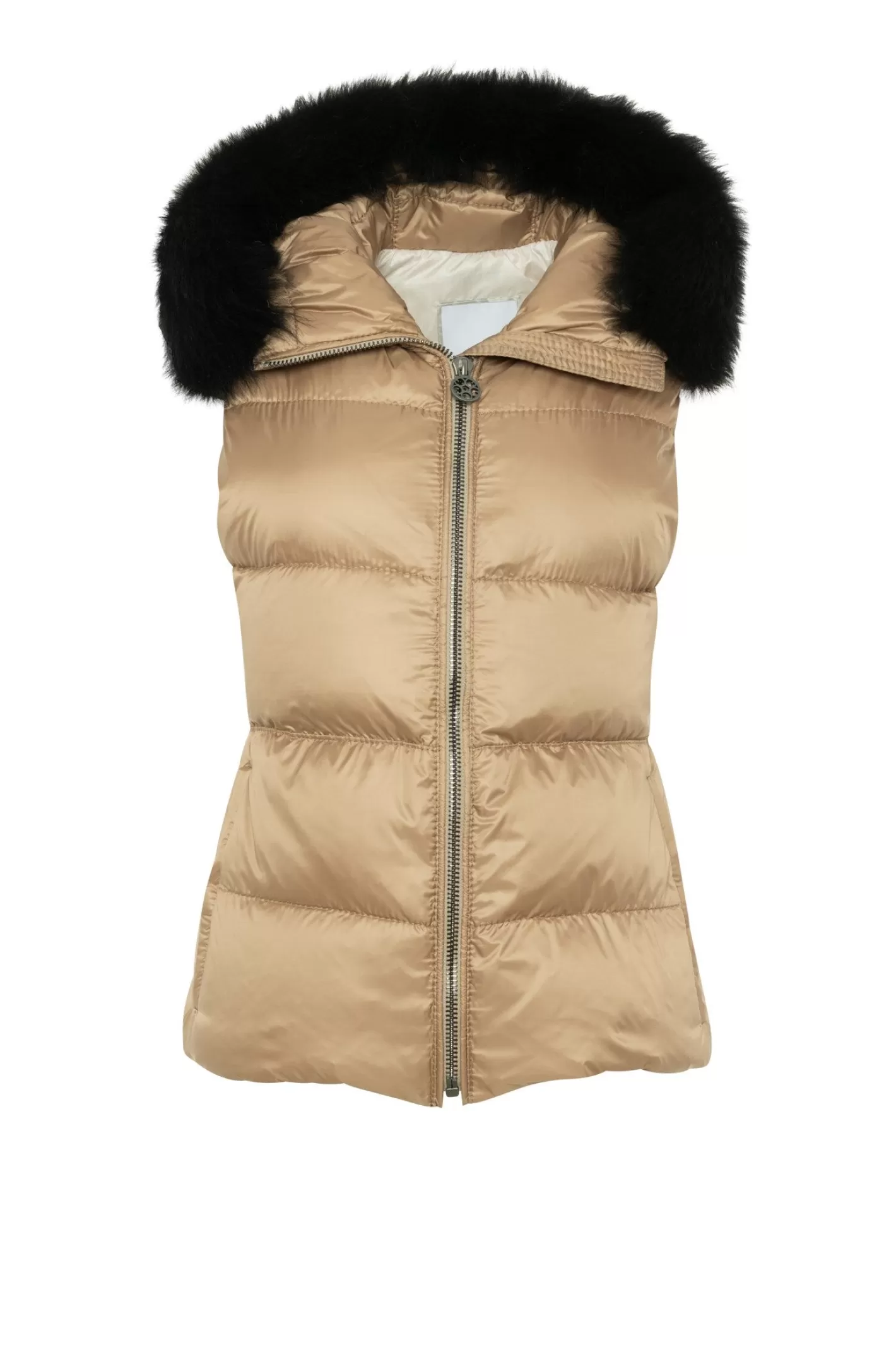 Veste après-ski féminine GORSKI Montréal - Capuche détachable en agneau shearling toscan 

（：，，SEO。+++，，AI。）