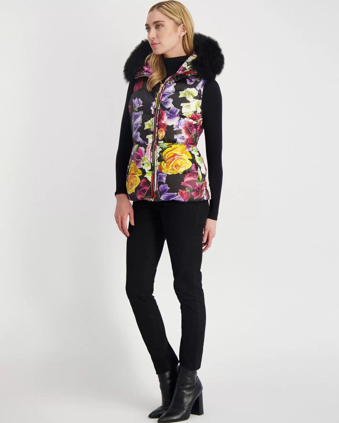 Veste Femme Chaud & Style Montréal – Capuche Amovible en Agneau Toscana GORSKI