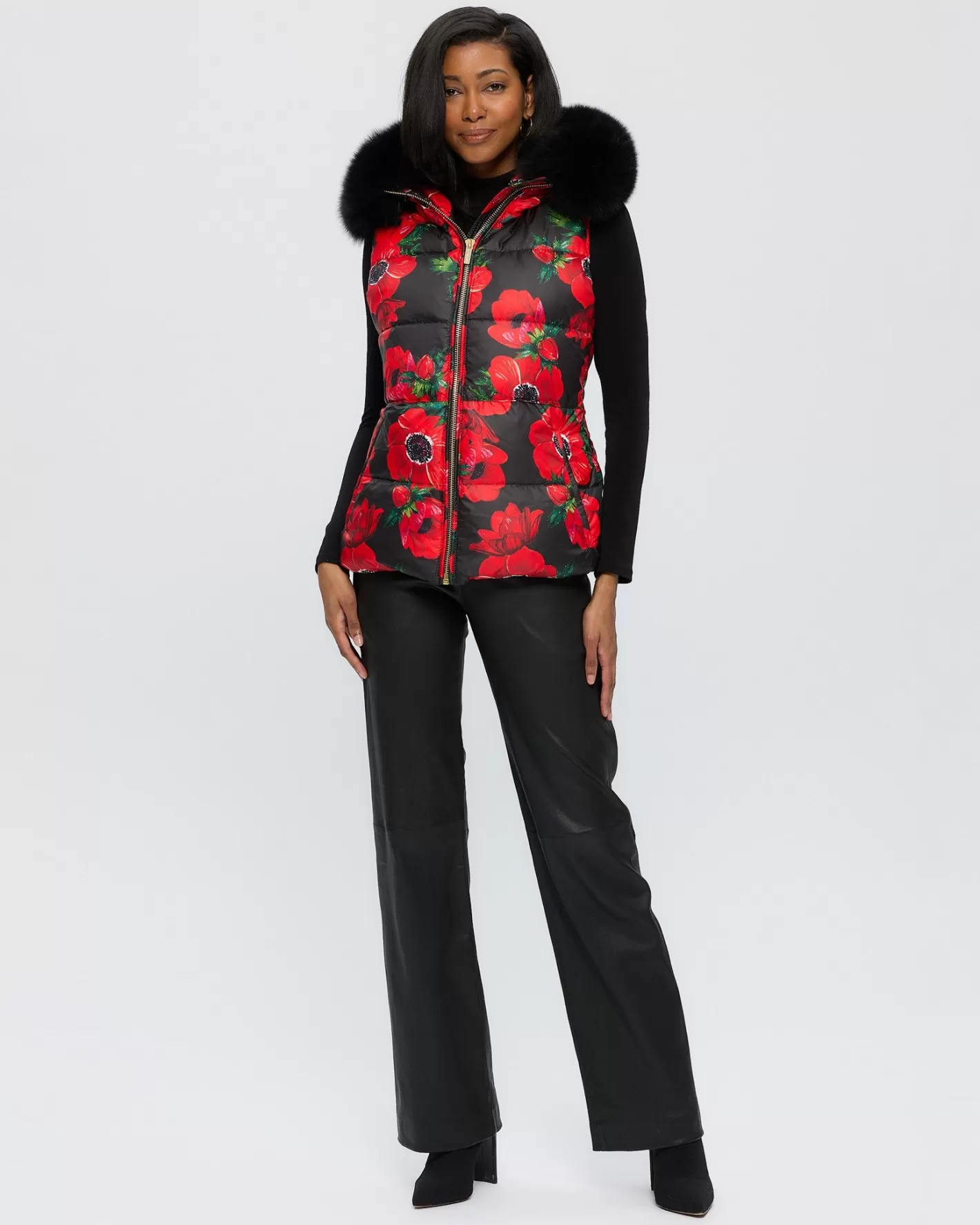 Veste Femme Chaud & Style Montréal – Capuche Amovible en Agneau Toscana GORSKI