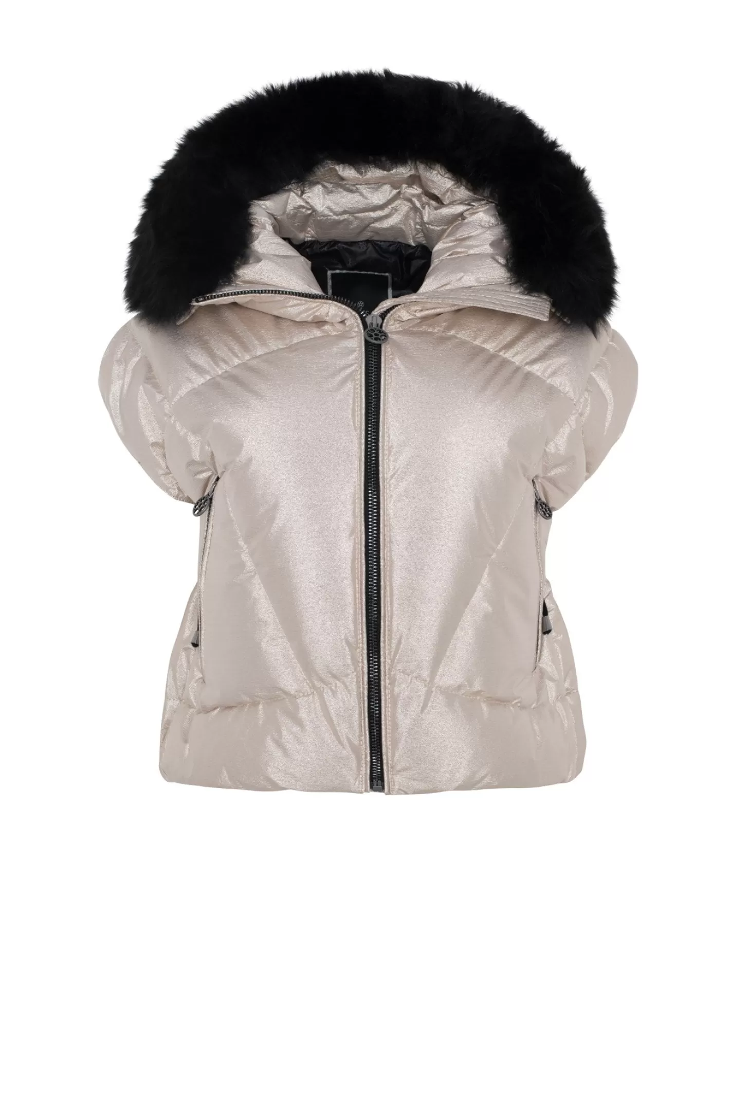 Veste Femme GORSKI Montréal - Capuche Amovible en Agneau Toscan pour Après-Ski Élégante  
Style Urbain Montagnard avec Doublure Détachable en Fourrure Naturelle  
Vêtement Chaud d'Extérieur Confortable avec Finitions Haut de Gamme