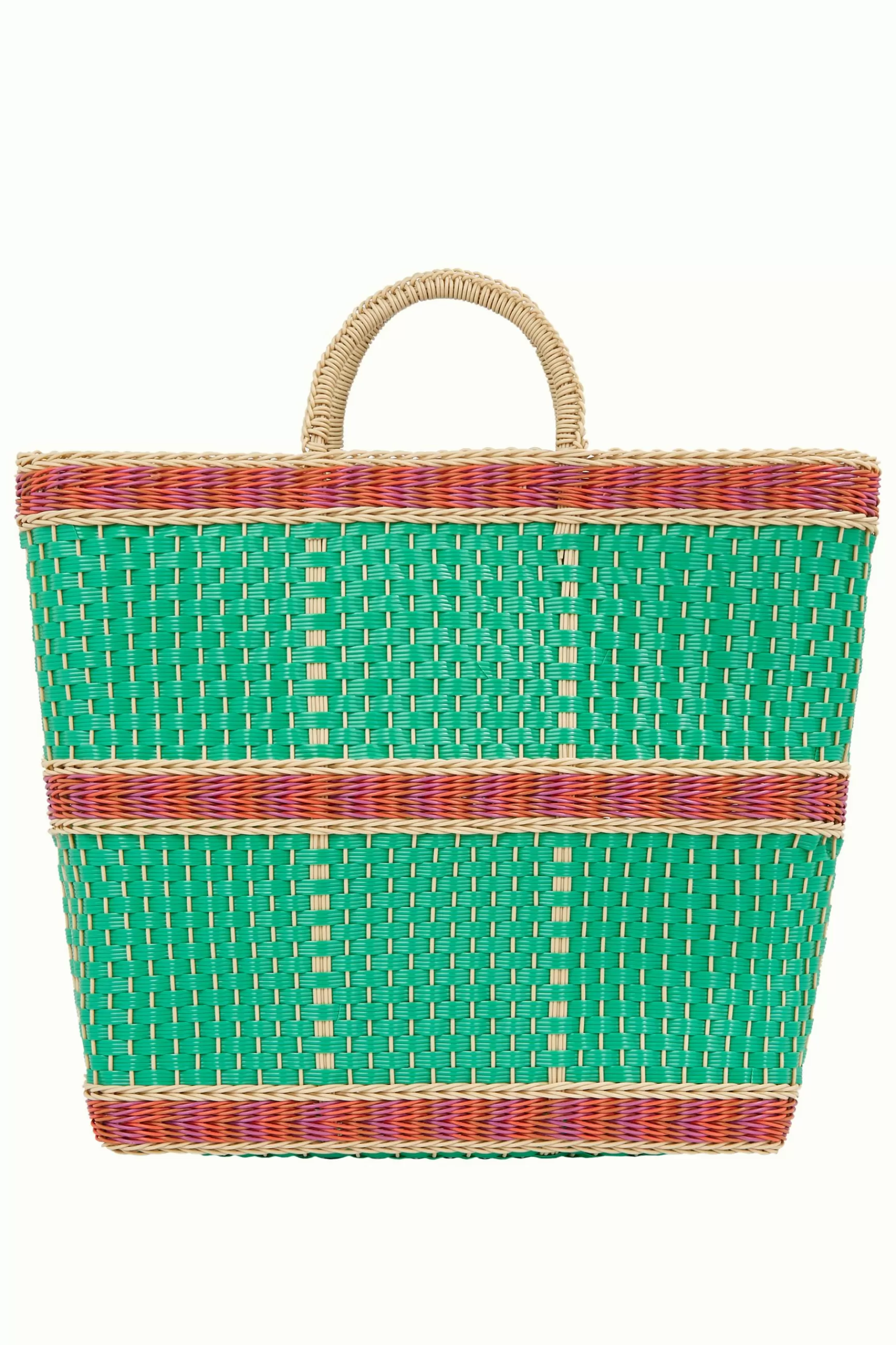 Sac King Louie Plage - Élégance Méditerranéenne de Puglia en Tresse Naturelle
