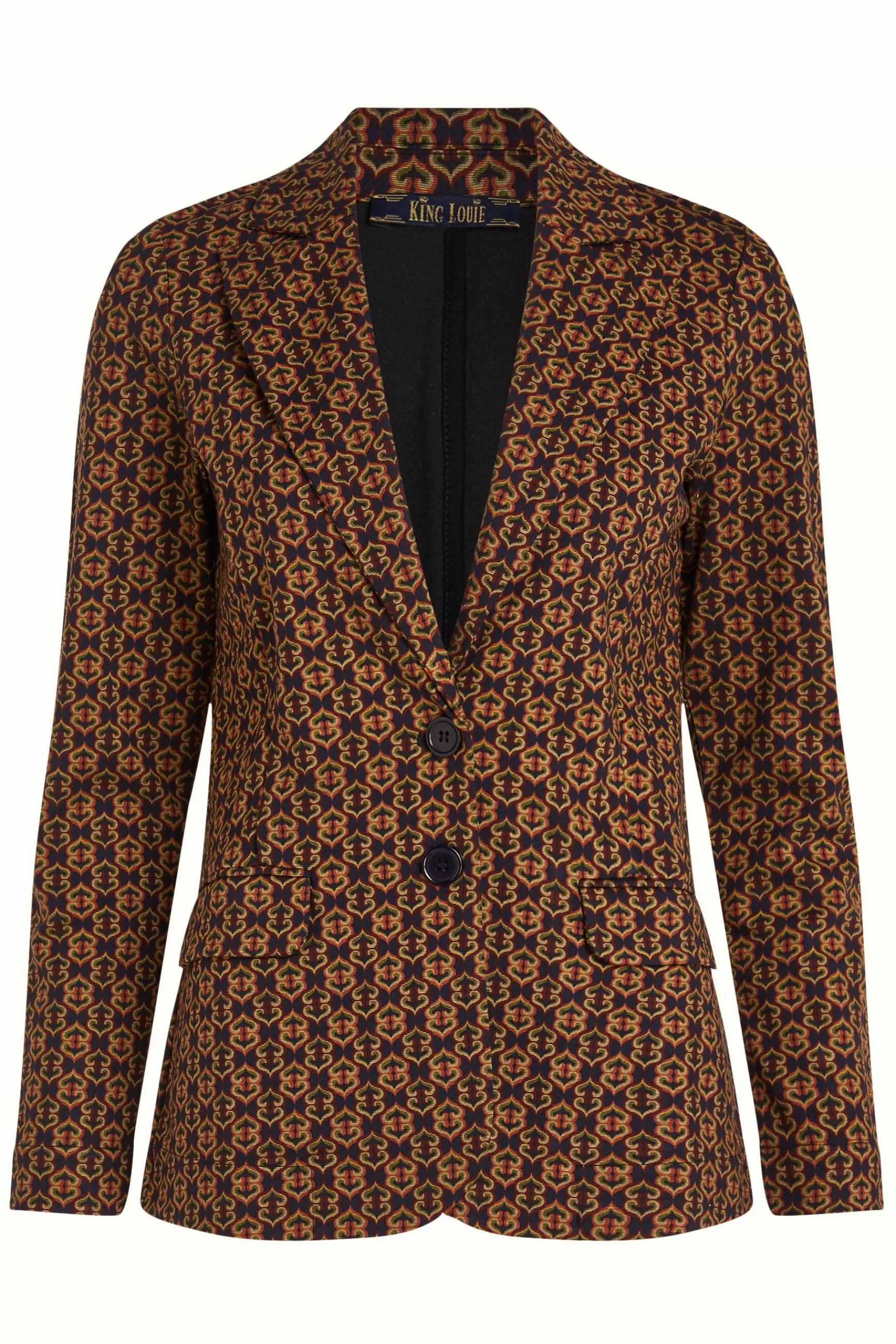 Veste Femme Élégante King Louie - Modèle Bianca Ripley • Style Printemps-Été 2024 • Tendance Casual Chic • Taille Adjustable