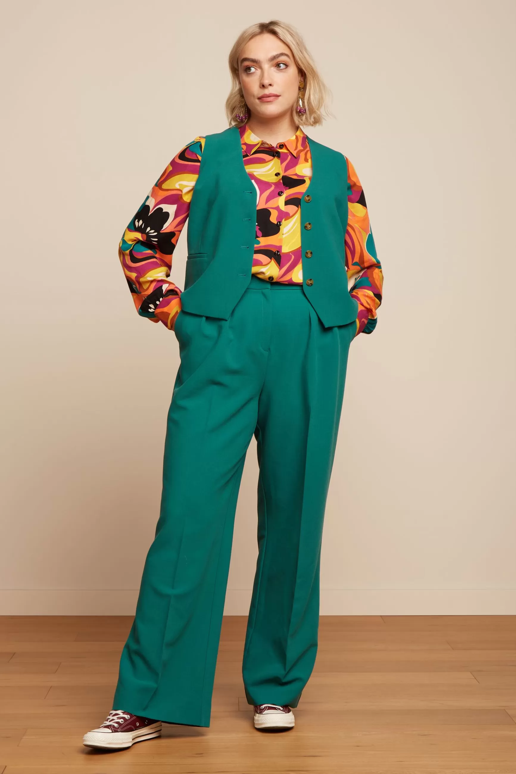 Gilet Élégant pour Femme Bianca Simonet - King Louie Collection Confortable