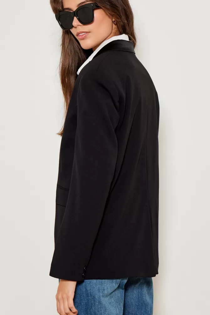 Veste Denim Five Pockets - Silhouette Urbaine | Blazer 343 Vert Vétyver Nuit