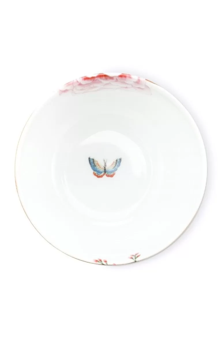 ✨ Bol à Compotes Décoré d'Oiseaux Timides - 12 cm Bleu Saphir - Style Bohème Chic par Pip Studio