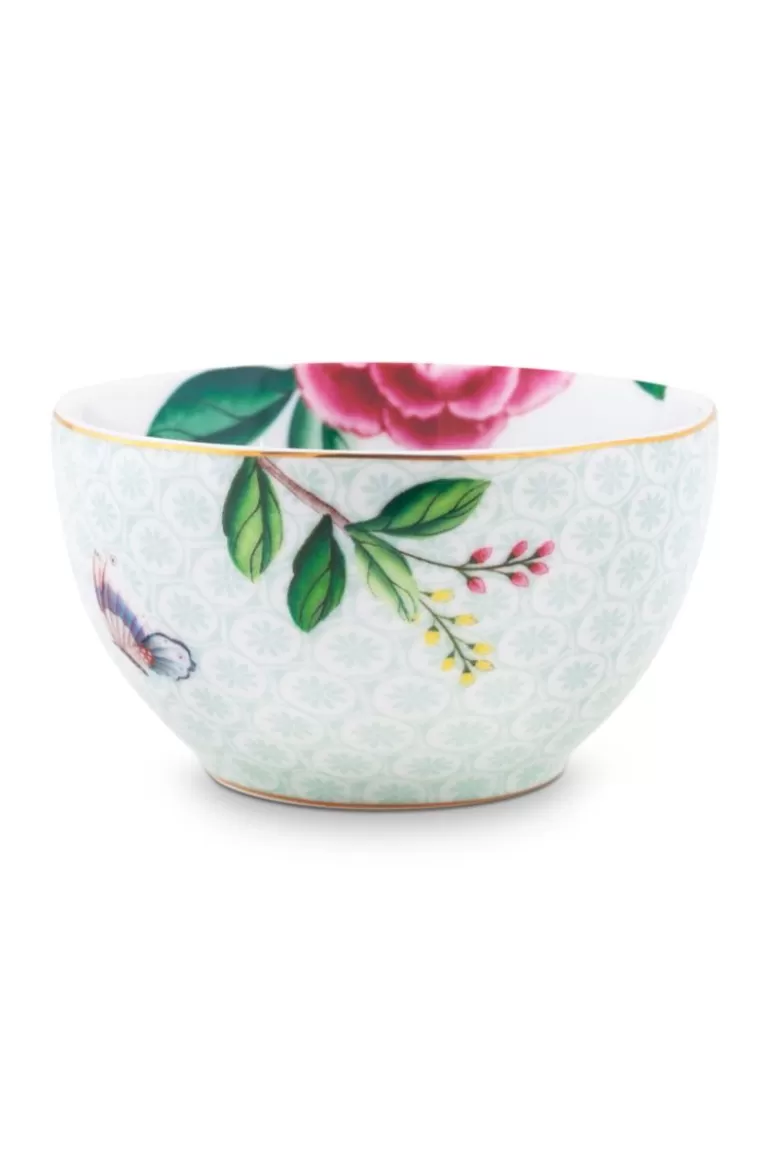 Pip Studio - Bol Élégant Oiseaux Rosissants en Céramique 9,5 cm - Blanc pour Déco d'Intérieur