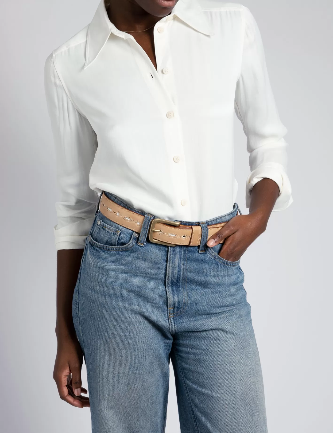Ceinture Caramelo Tressée - Souplesse et Style à Petit Prix