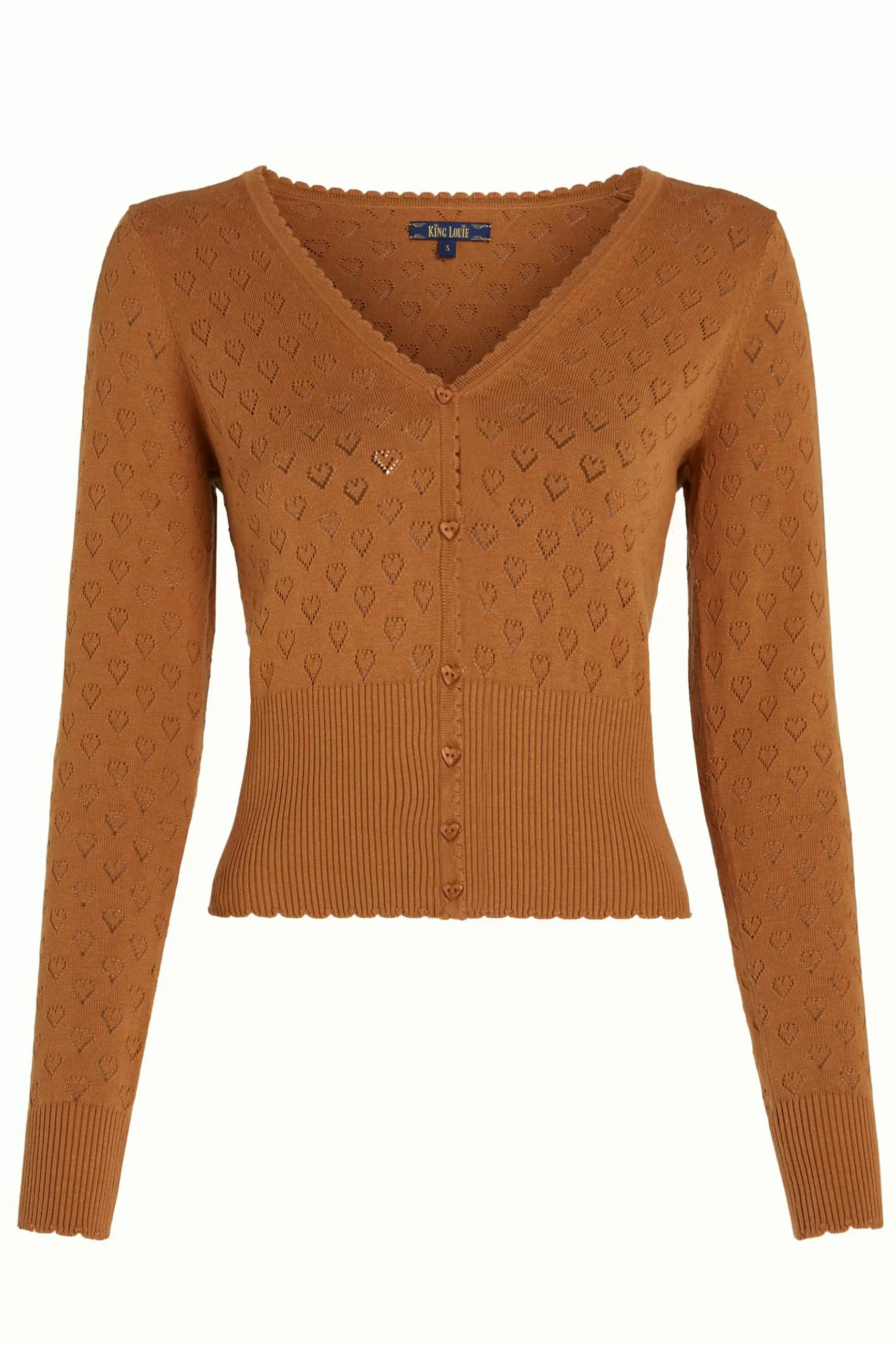 Collier Élégance Intemporelle Cœur Ajouré - Collection Royale Louie Cardi V (Certifié Éthique BCI)