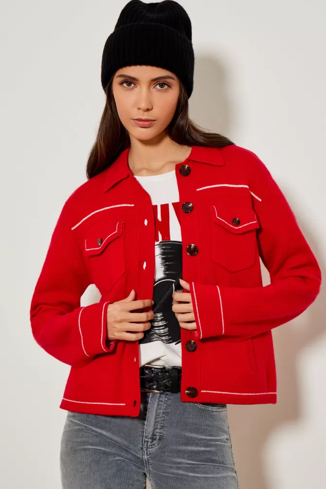 Pull-overs décontractés & gilets stylisés avec cardigan vintage - Collection Urbanité Rétro 

(5 modèles exclusifs de jeans brut + assortiments tricotés intemporels) - Édition capsule automne-hiver