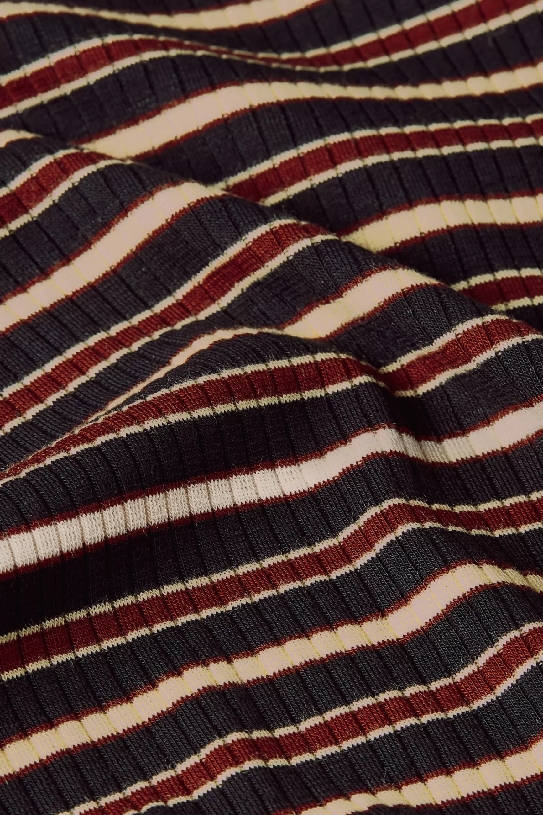 Haut Décolleté en V Femme King Louie - Carice avec Motif Rayures Pimm Élégant