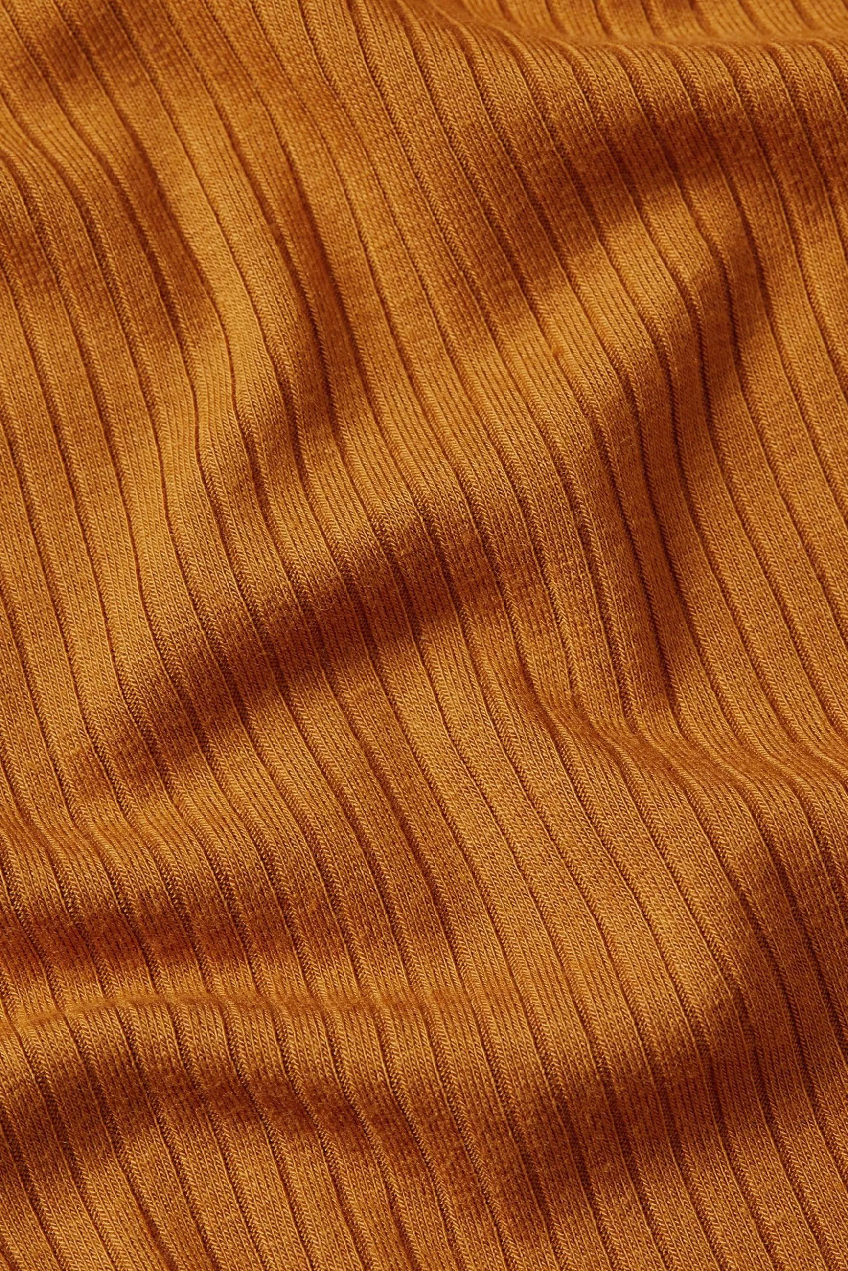 Robe Femme King Louie Carice - Modèle Col V en Tissu Uni Côtelé - Coupe Élégant et Confortable
