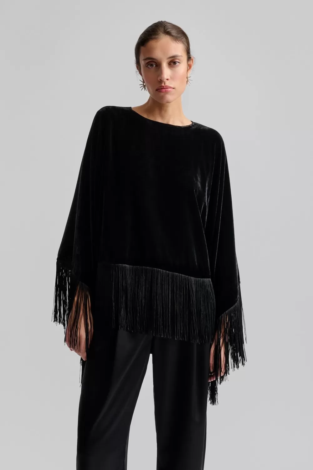 Malina | Chemisier Femme Cathlin Noir - Offre Flash Édition Limitée