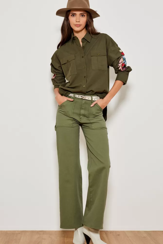 Chemises décontractées Five Jeans & hauts tendance - Modèle Célina 347 en denim élégant