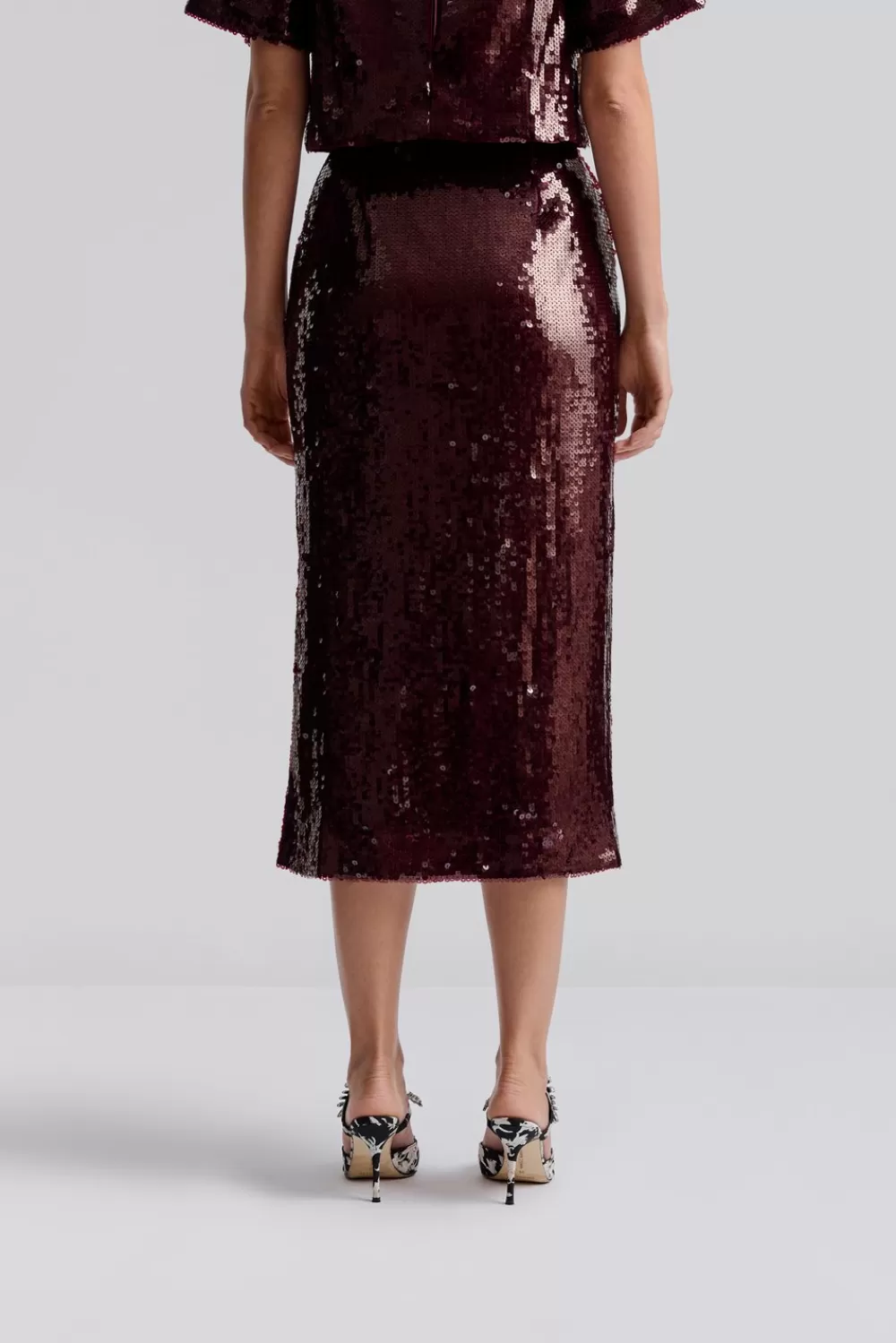 Malina Clarisse - Robe Longue Élégante Rouge Profond - Style Confortable à Prix Doux
