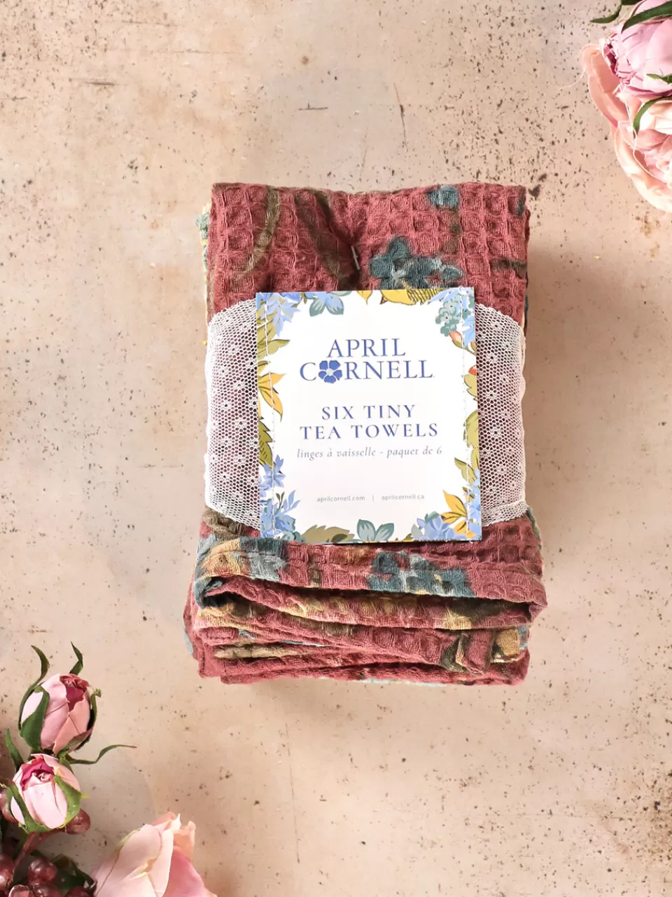 Serviettes Miniatures Douces - Style Champêtre | Collection Soldes April Cornell
