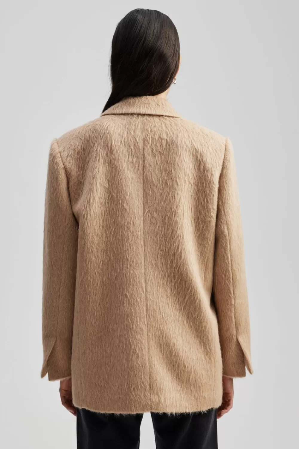 Veste décontractée printanière Malina Dakota - Nuance sable, doux coton stretch & élégance urbaine