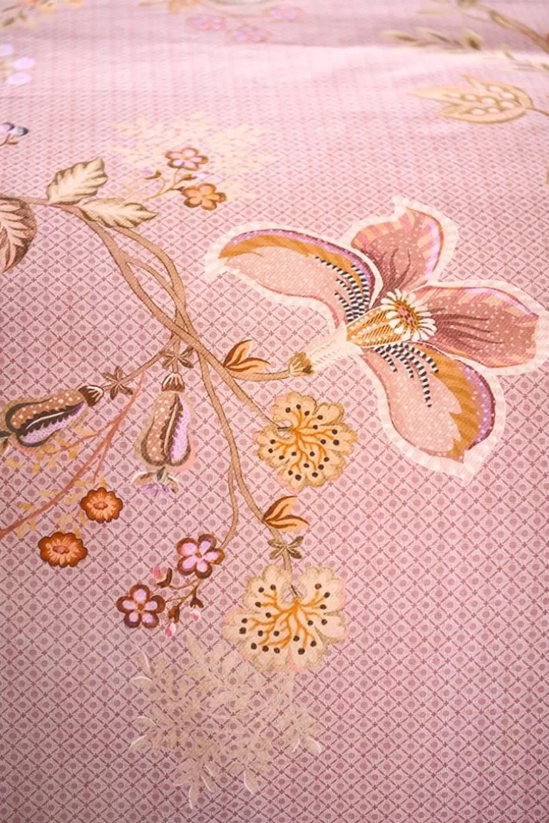 Pip Studio - Housse de couette Cece Fiore en coton imprimé floral, tonalités romantiques - Décoration de chambre raffinée