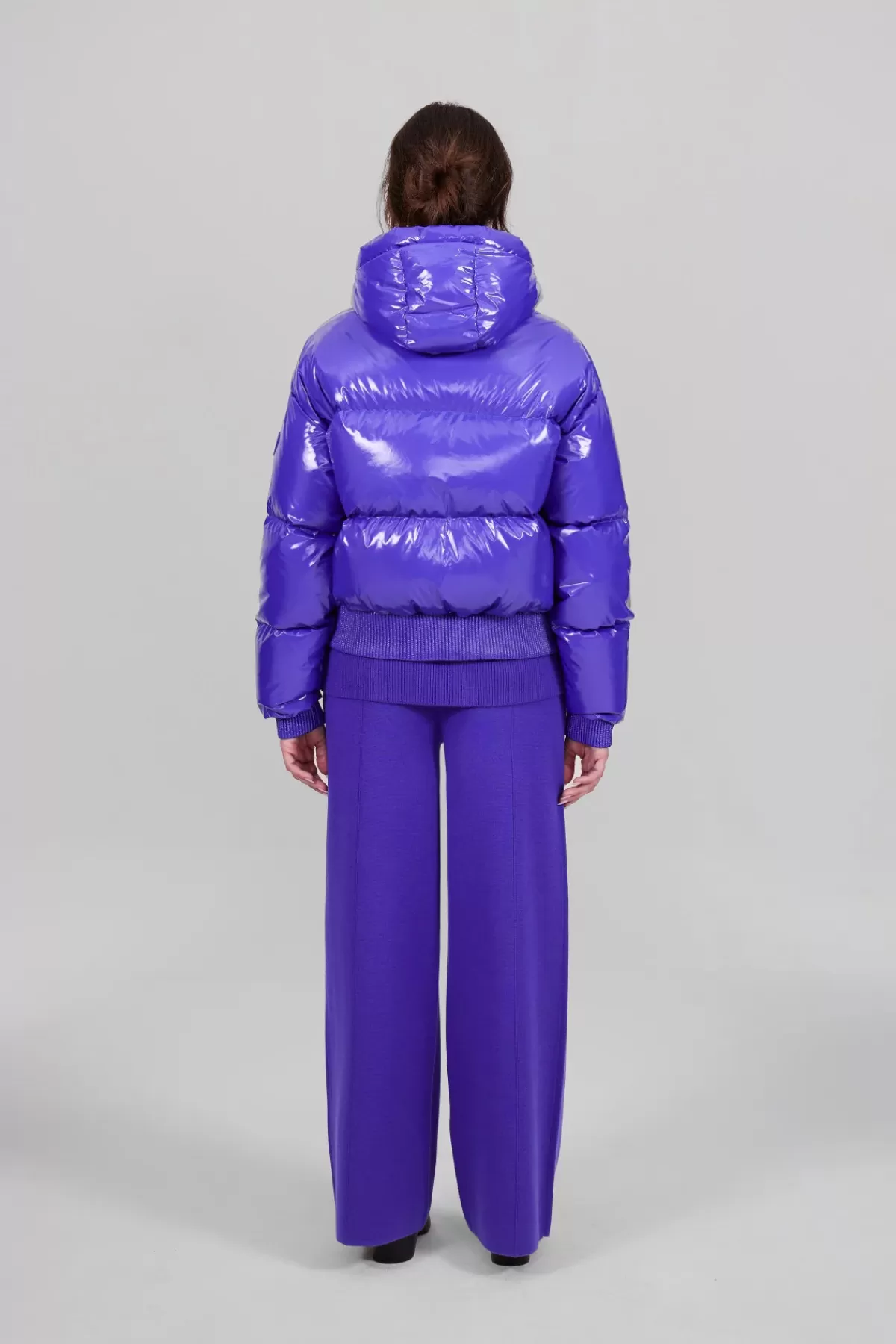 Veste courte métallisée Nine Gertrude - Élégance hivernale à succès en vente