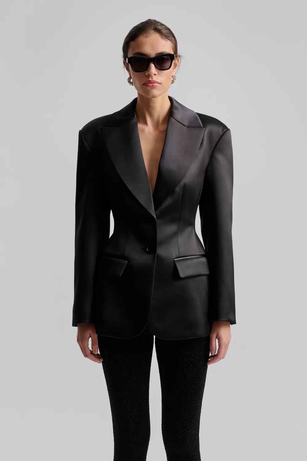 Veste Malina Ella Noir Classique - Dernière Occasion en Soldes Flash