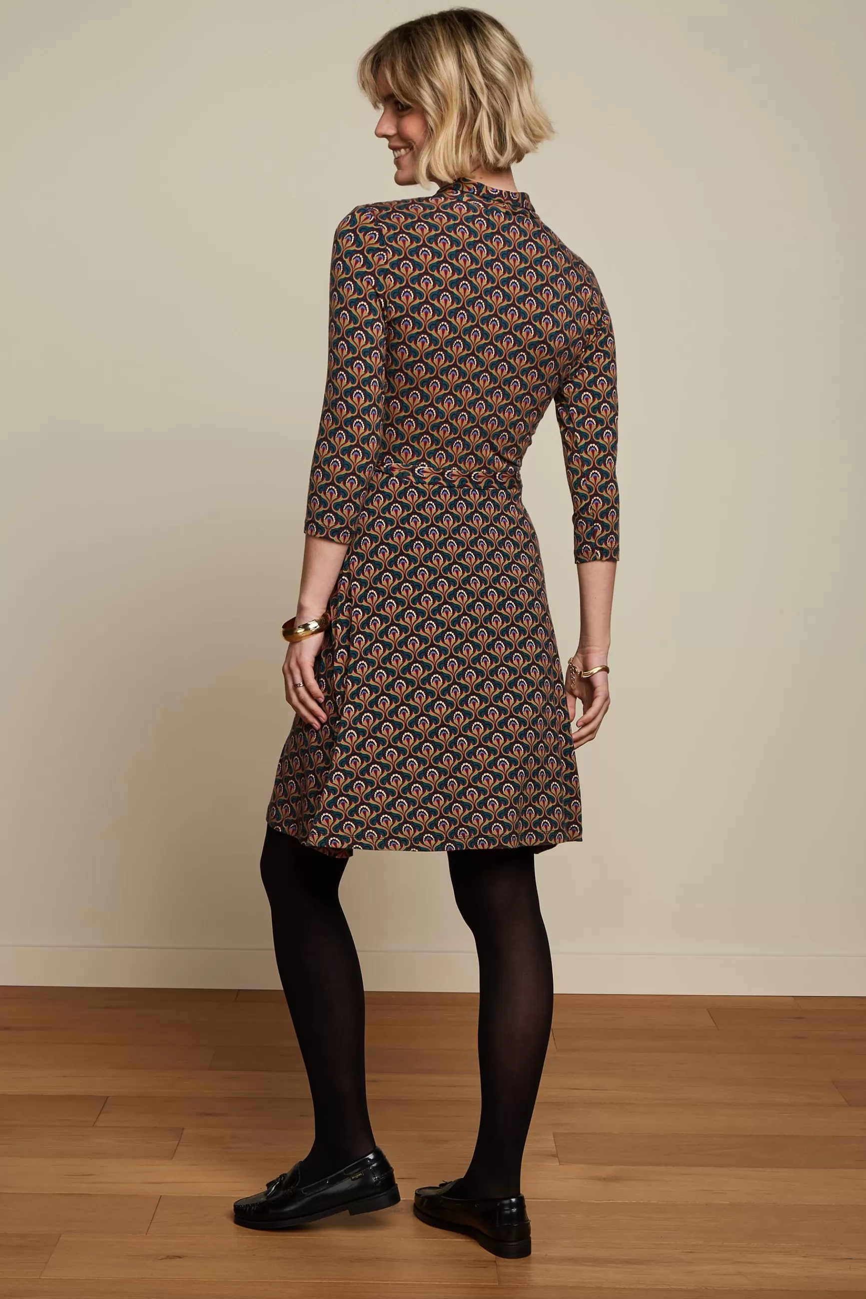 Robe Femme Élégante Emmy - Robe de Fête Jubilé par King Louie | Collection Exclusive Événement Spécial