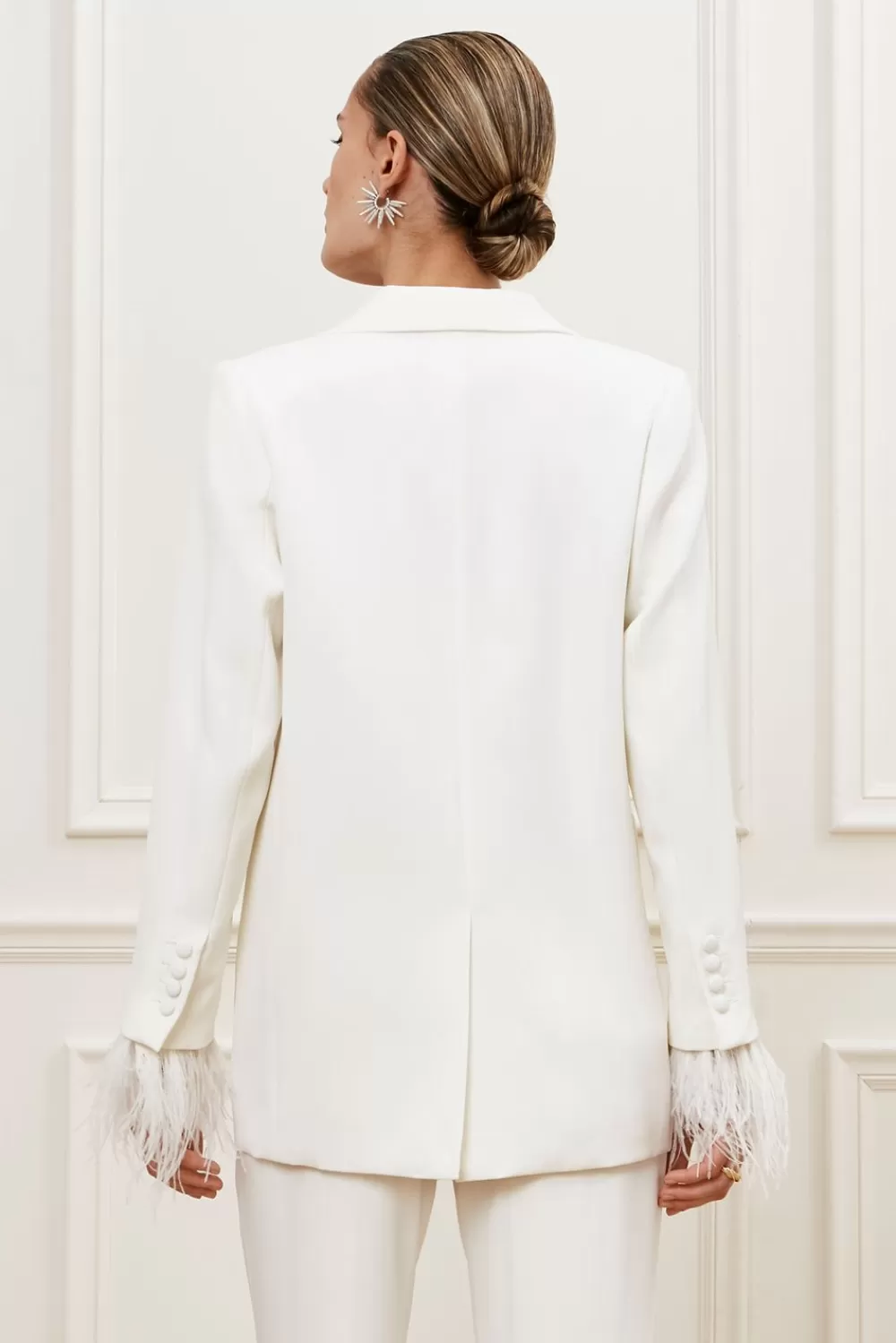 Veste Femme Malina Emmy - Couleur Ivoire Élégante, Design Intemporel et Confort Optimal