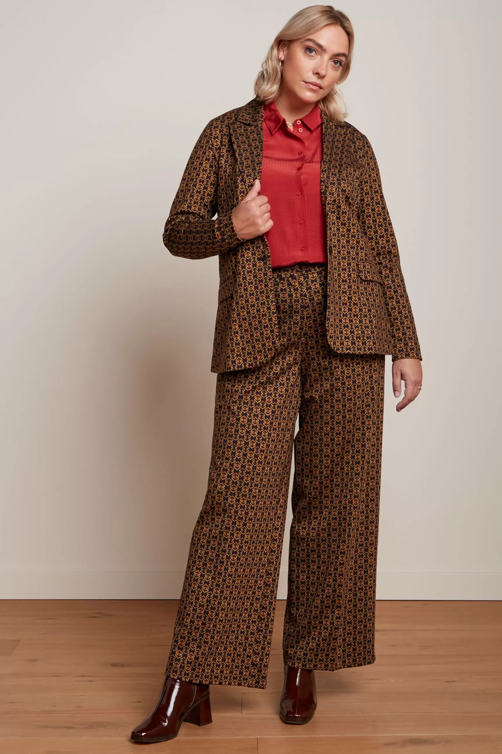 Pantalon Femme Élégant Federica - Coupe Confortable King Louie | Collection Ripley DAMES