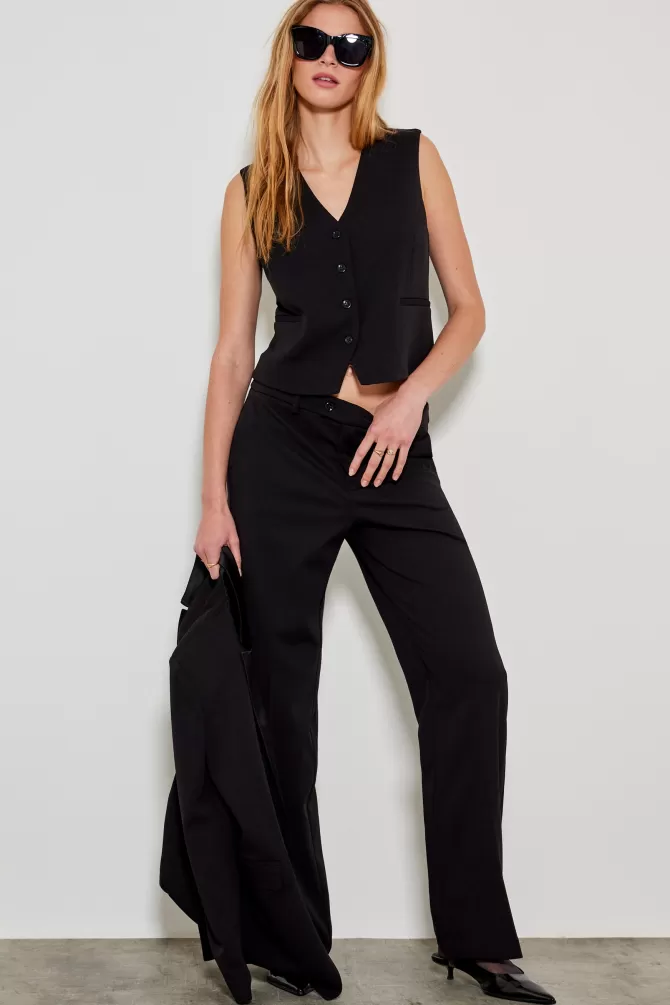 Gilet Denim Five Jeans - Édition Nocturne Volia 343 pour Style Urbain