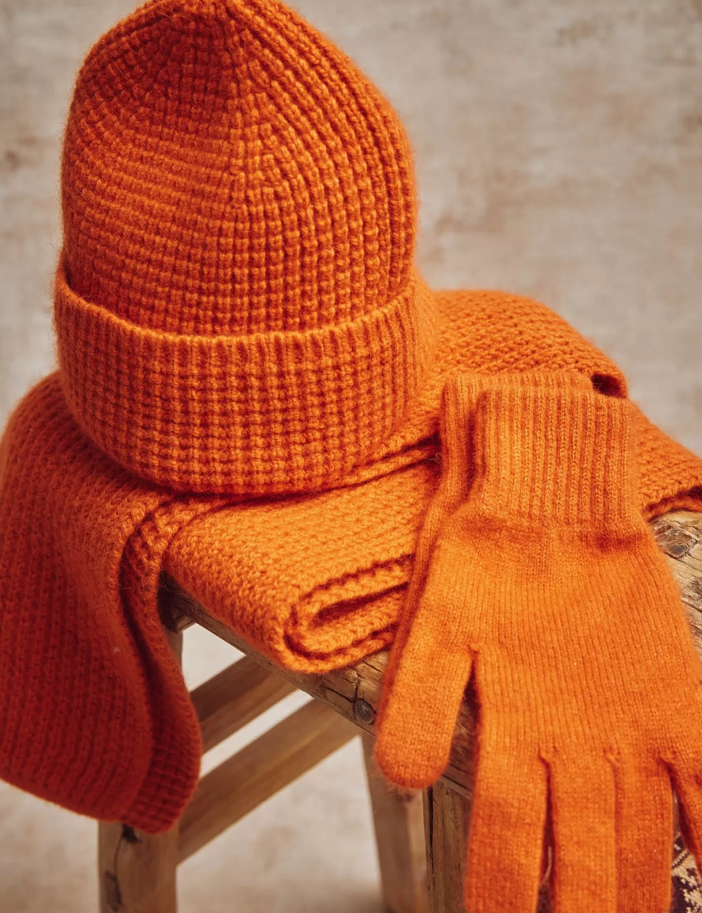 Bonnet Hadrian en laine mérinos douillet - Promotion hivernale sur les accessoires chics