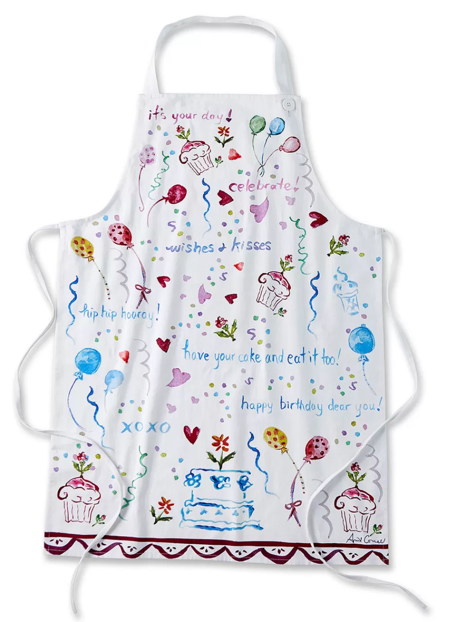 Tablier festif April Cornell - Collection exclusive pour célébrer en style!
