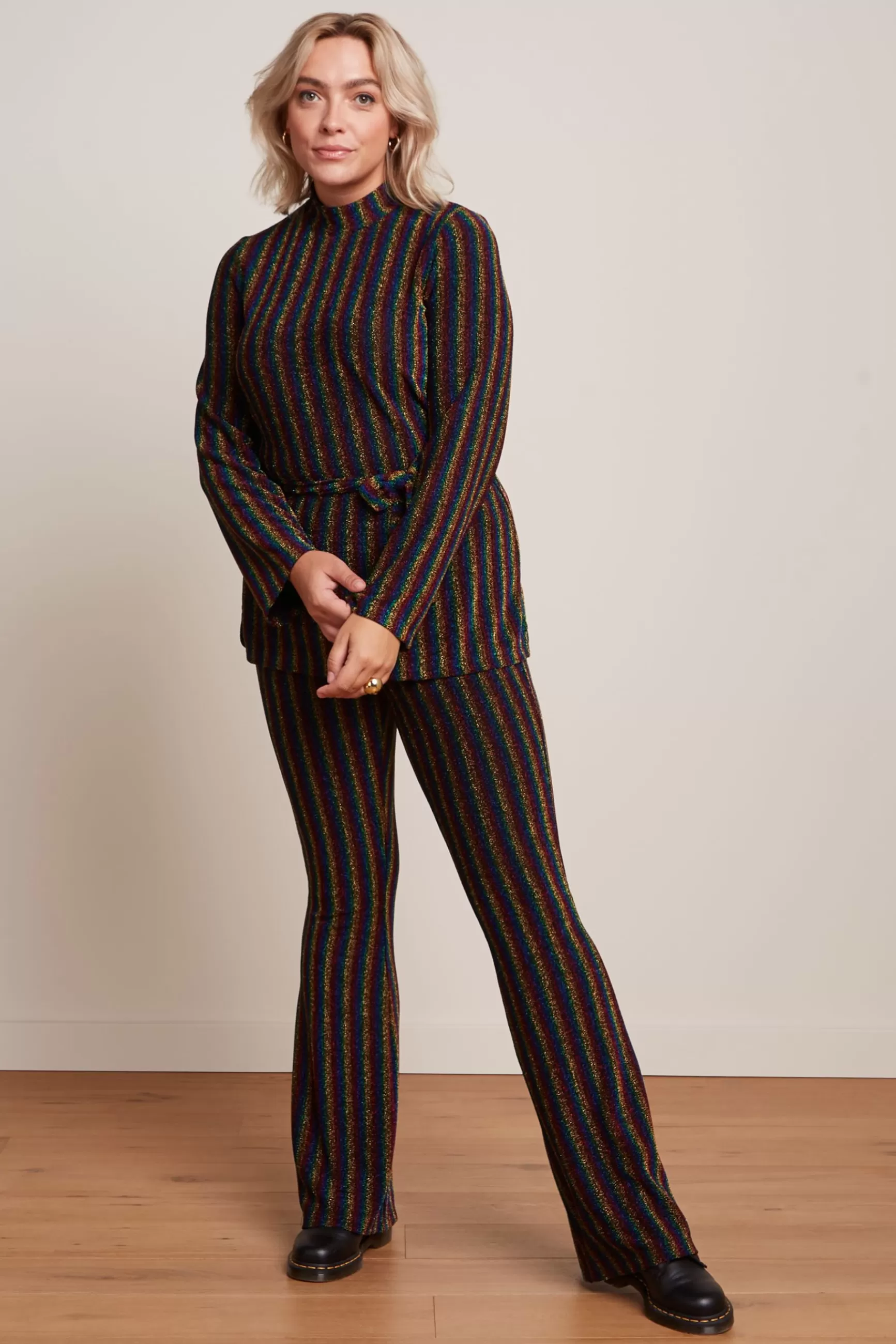 Élégante Tunique Heloisa en Lurex Alma - Style King Louie pour Femme