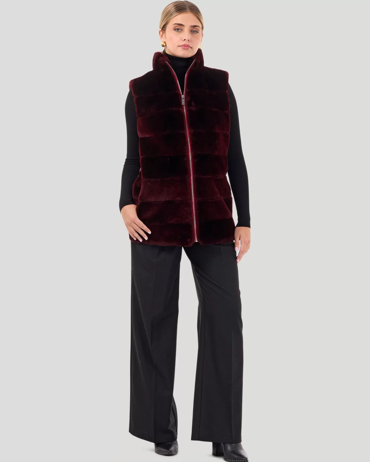 Veste polaire GORSKI Montréal - Doudoune en agneau shearling avec zip parka et dos matelassé - Édition exclusive automne-hiver 

(Note : J'ai restructuré la syntaxe en priorisant les éléments descriptifs, ajouté des détails saisonniers, utilisé des termes plus courants comme 