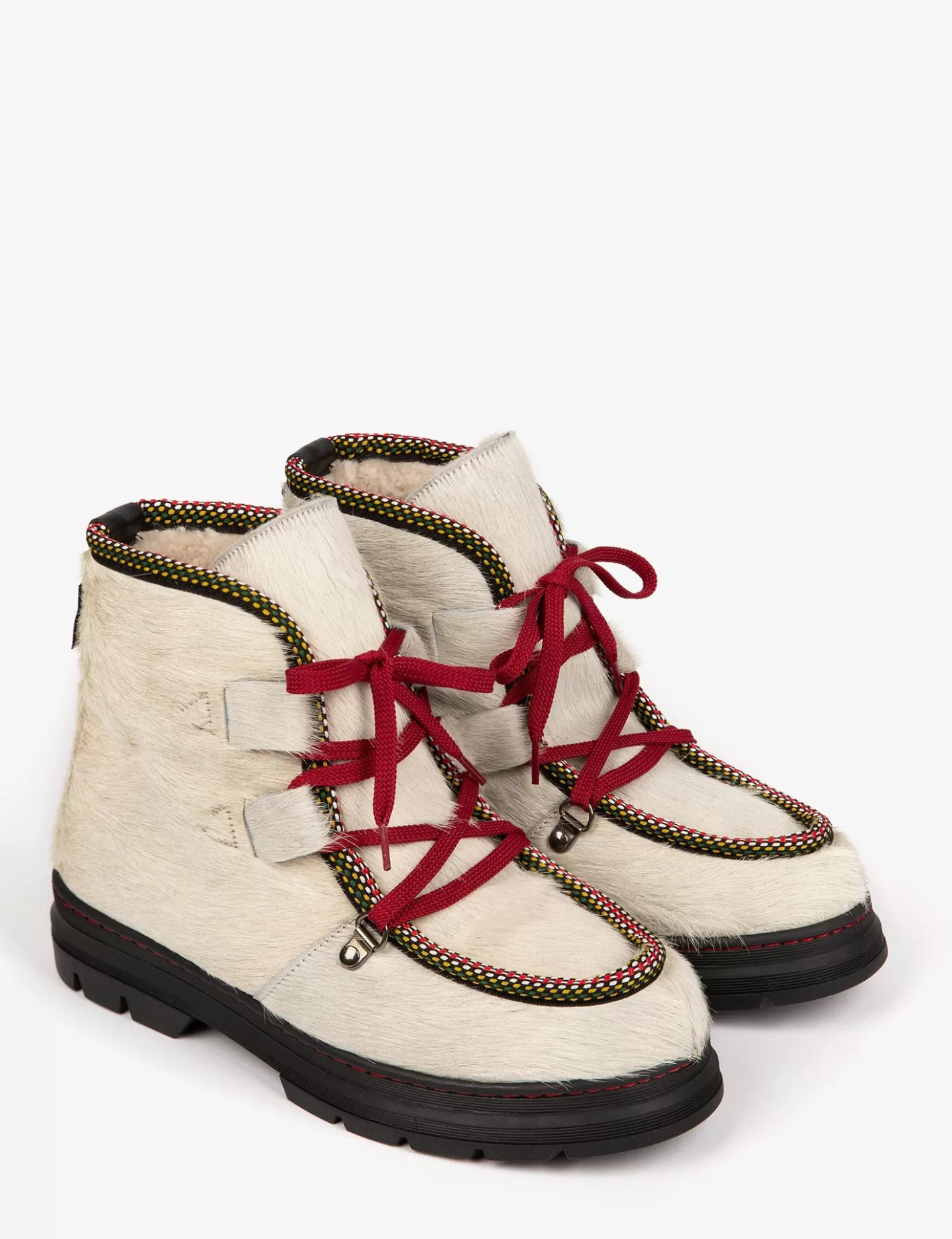 Découvrez nos Bottes à Lacets Exceptionnelles - Doublure en Laine et Mouton Retourné pour un Confort Optimal 

(Alternative plus naturelle en français courant)  
