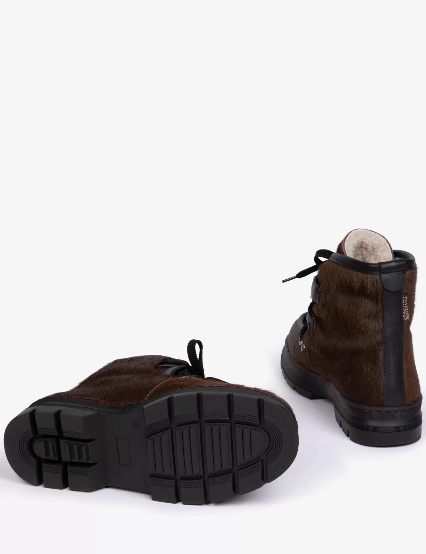 Bottes d'Hiver Édition Limitée Pony - Doublure Mouton Chaud & Lacets Style Urbain