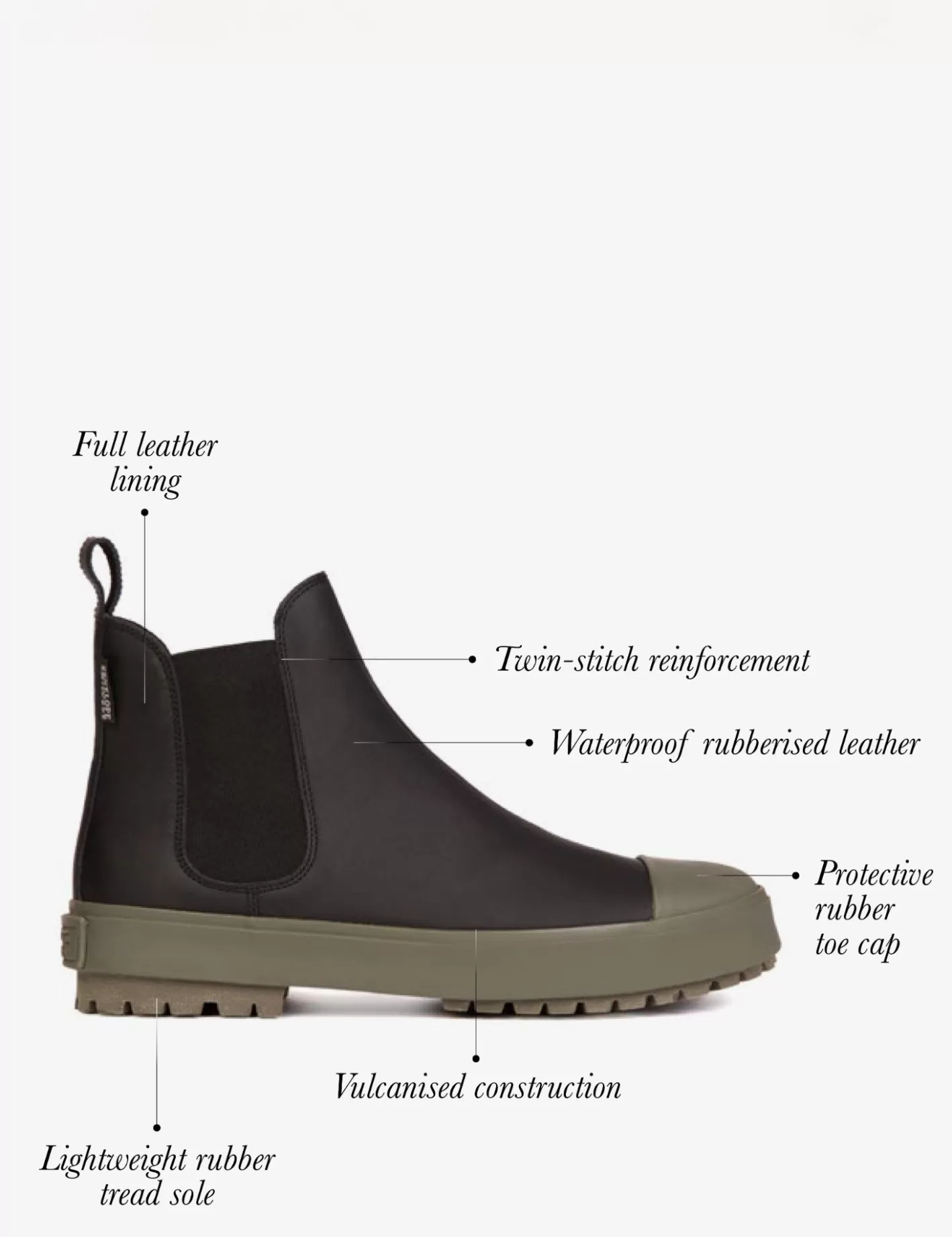 Bottes d'Hiver Imperméables en Cuir Jump - Promotion Éclair | Confort Optimal, Style Urbain & Résistance aux Intempéries