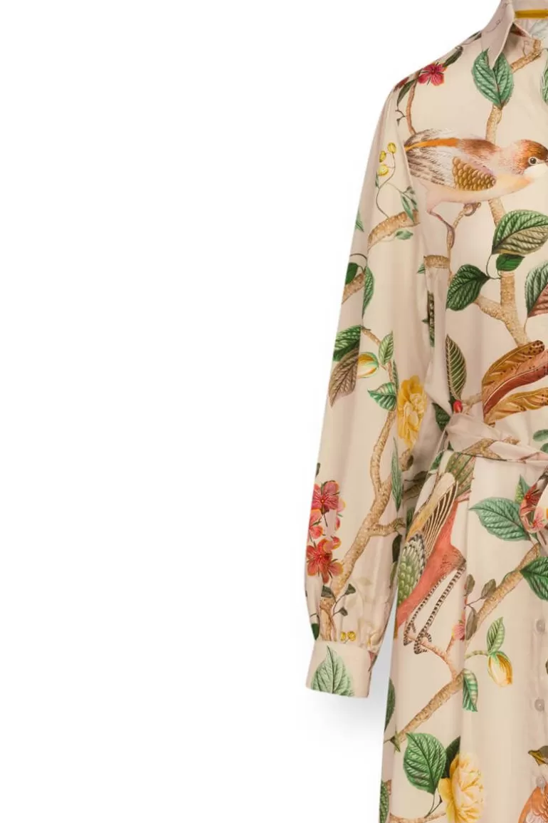 Robe Manches Longues Bonne Nightingale Sable – Collection Exclusive Pip Studio en Soldes Éclair Limitée