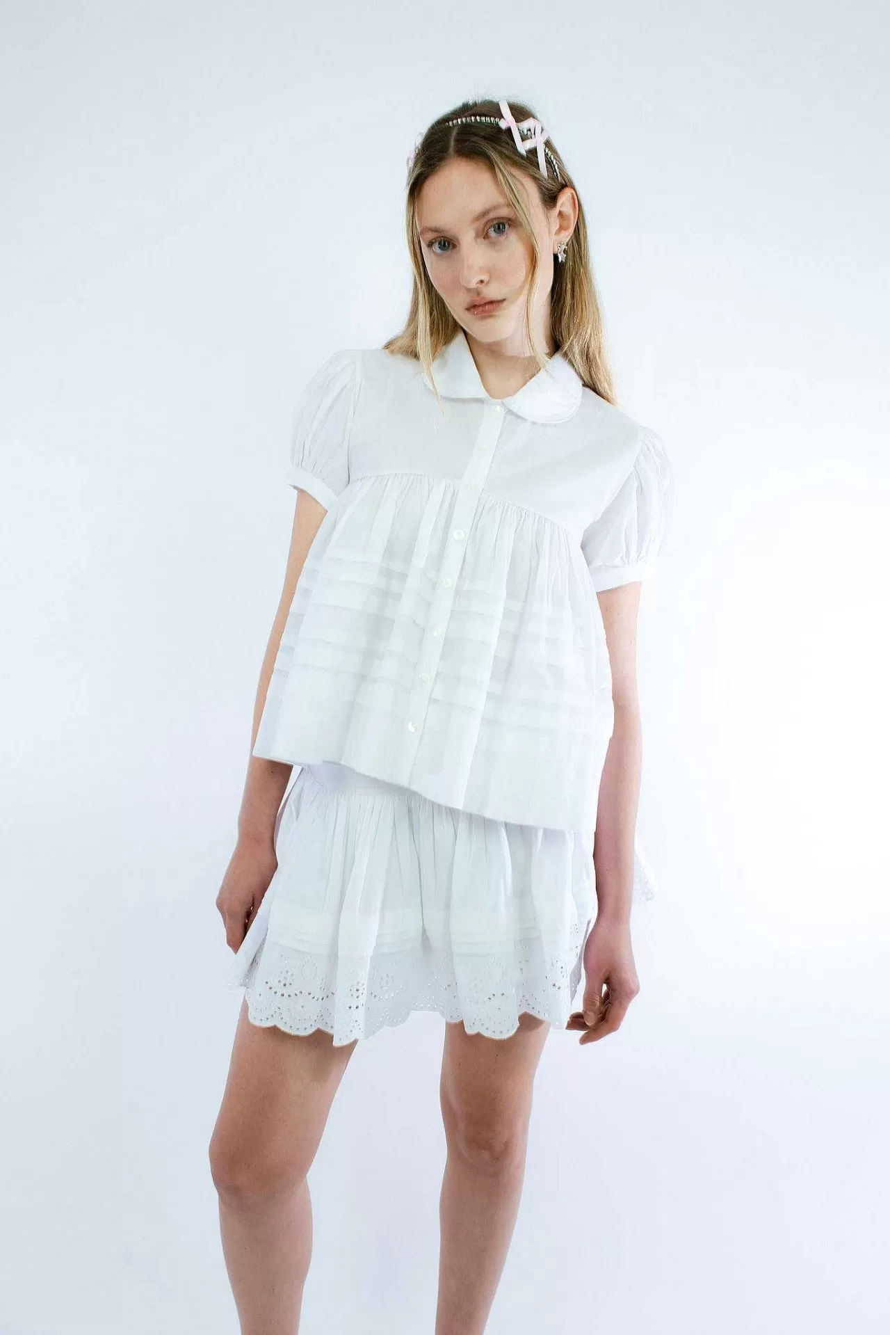 Débardeur Knock Sandy Liang - Style Urbain & Confidentiel pour Femme Printemps-Été 2024