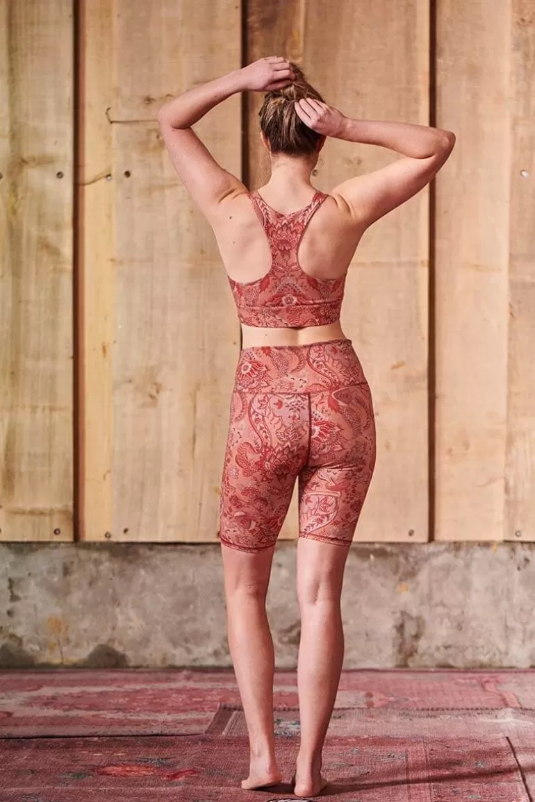 Pip Studio - Short Sport Élégant Festival de Kyoto en Nuance Terre Rosée - Confort Respirant