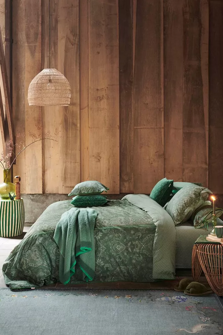 Taie d'oreiller Kyoto Nights - Vert apaisant en promotion - Collection Pip Studio