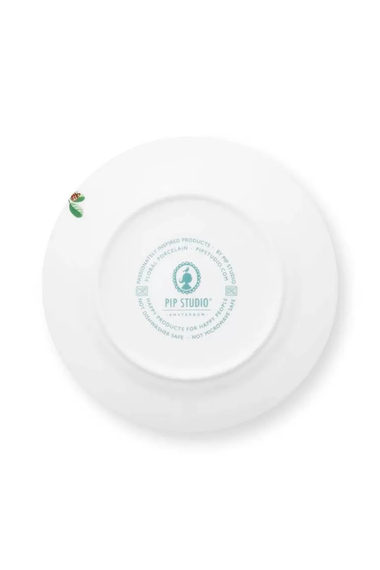 Assiette Petit-Déjeuner La Majorelle - Collection Pip Studio | 21 cm en Céramique Jaune Soleil à Prix Doux
