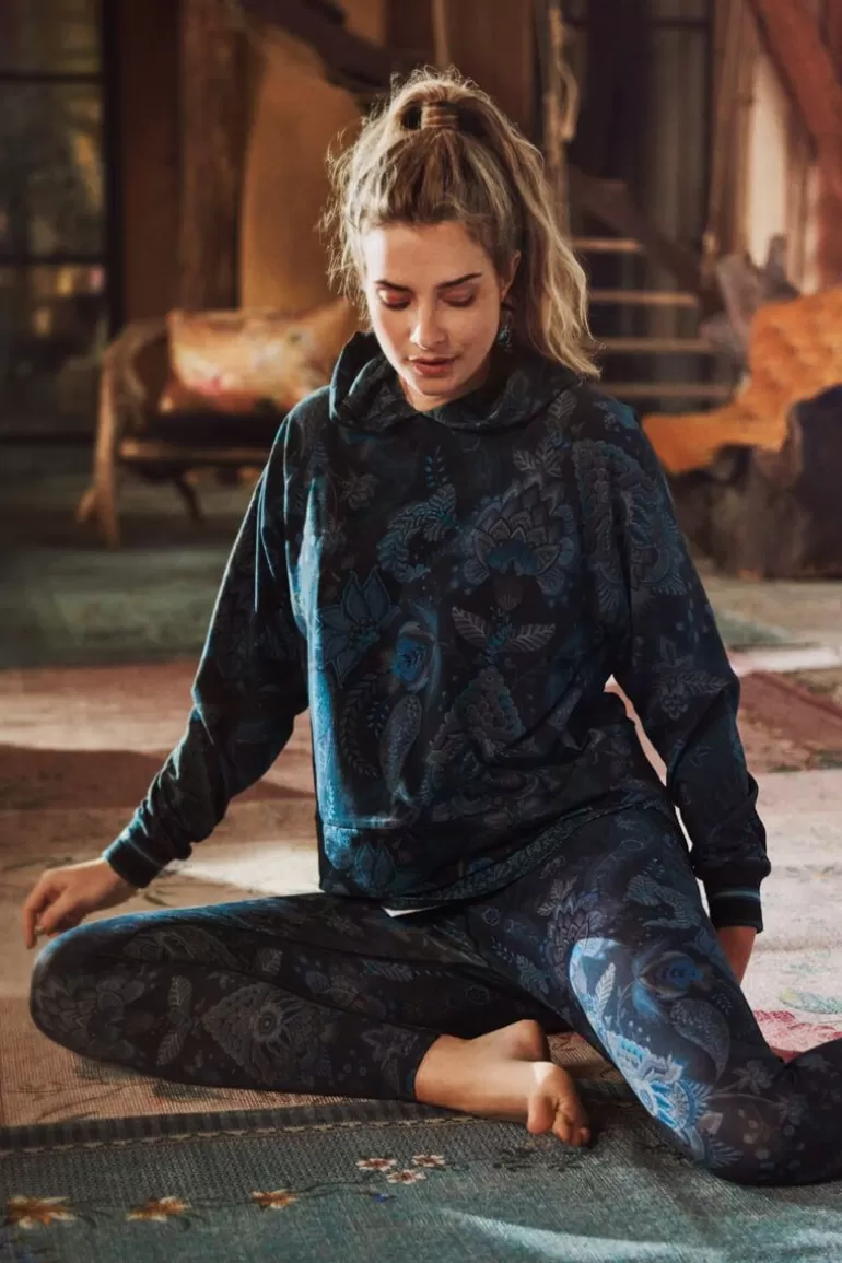 Legging Sportif Long motif Kyoto Festival - Bleu Foncé Pip Studio en Promotion