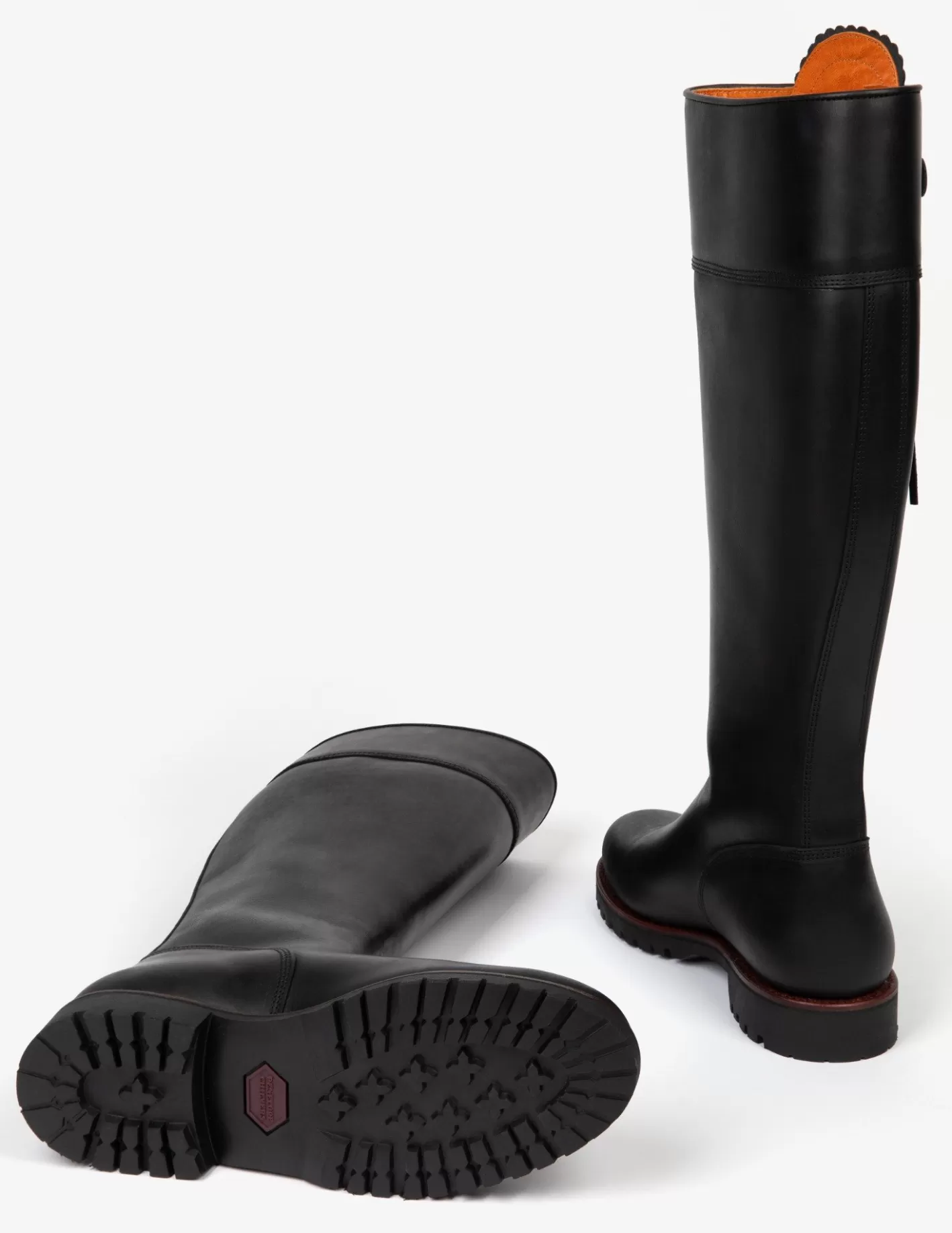Bottes Élégantes à Franges Longues - Chaussures Montées Goodyear pour Équitation | Confort et Style Intemporel