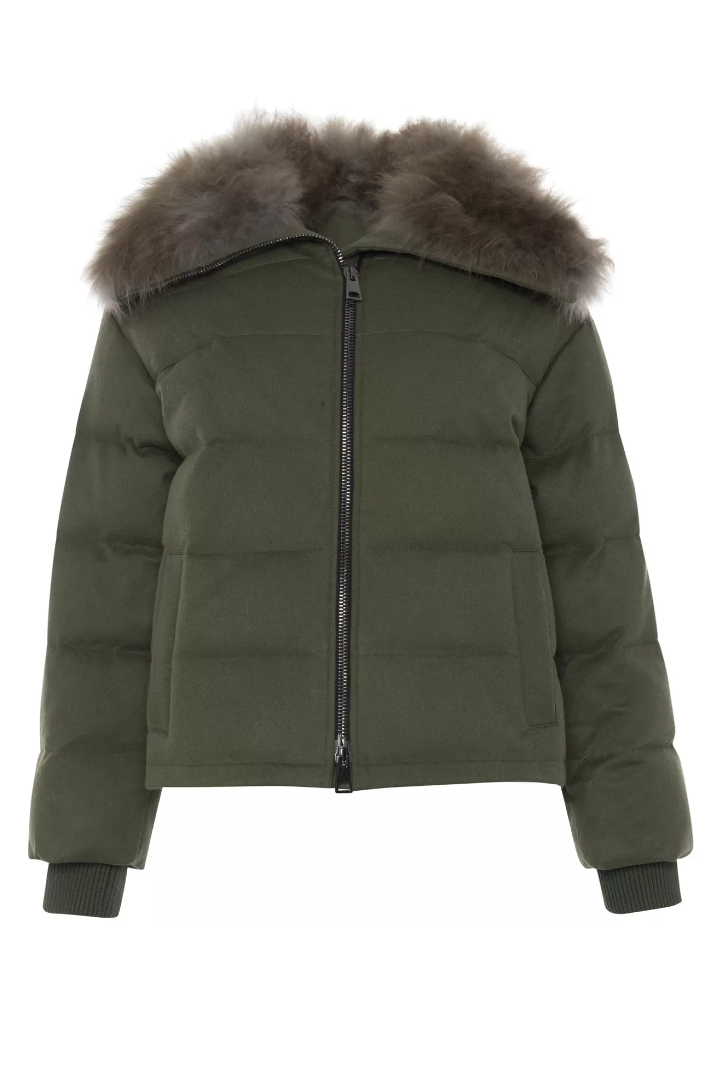 Veste femme GORSKI Montréal – Doudoune en cachemire Loro Piana avec col en poils de chèvre sélectionnés pour une élégance nordique