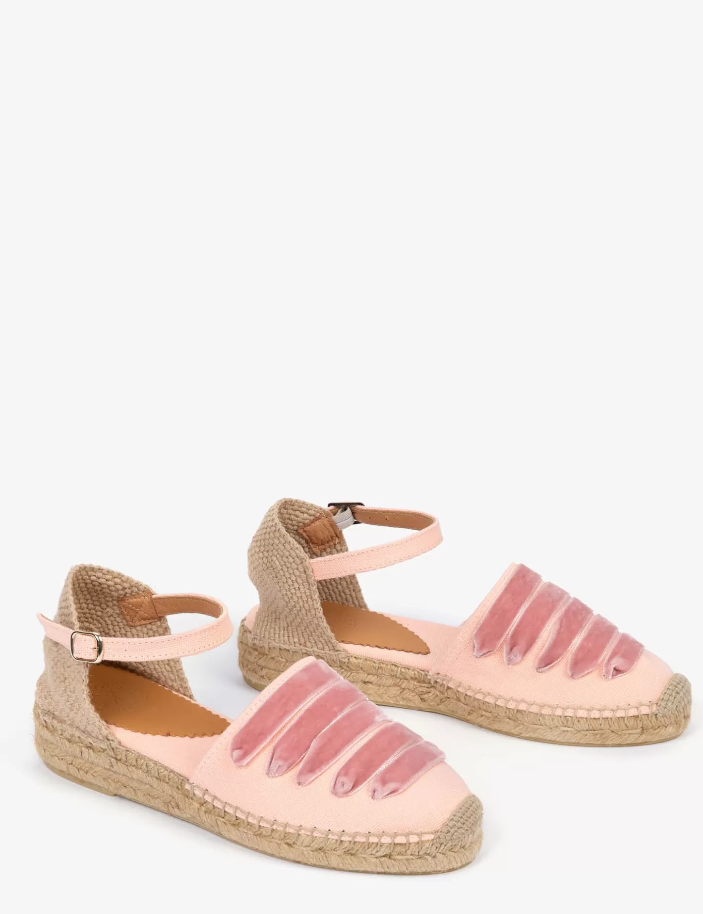 Dalí Mary Jane - Espadrilles Décolletées Confortables en Toile Tressée  
Nouvelle Collection Printemps-Été : Chaussures Légères à Lacets Style Rétro  
Idéales pour l'Été - Modèle Femme avec Semelle Cordon Tendance Estivale